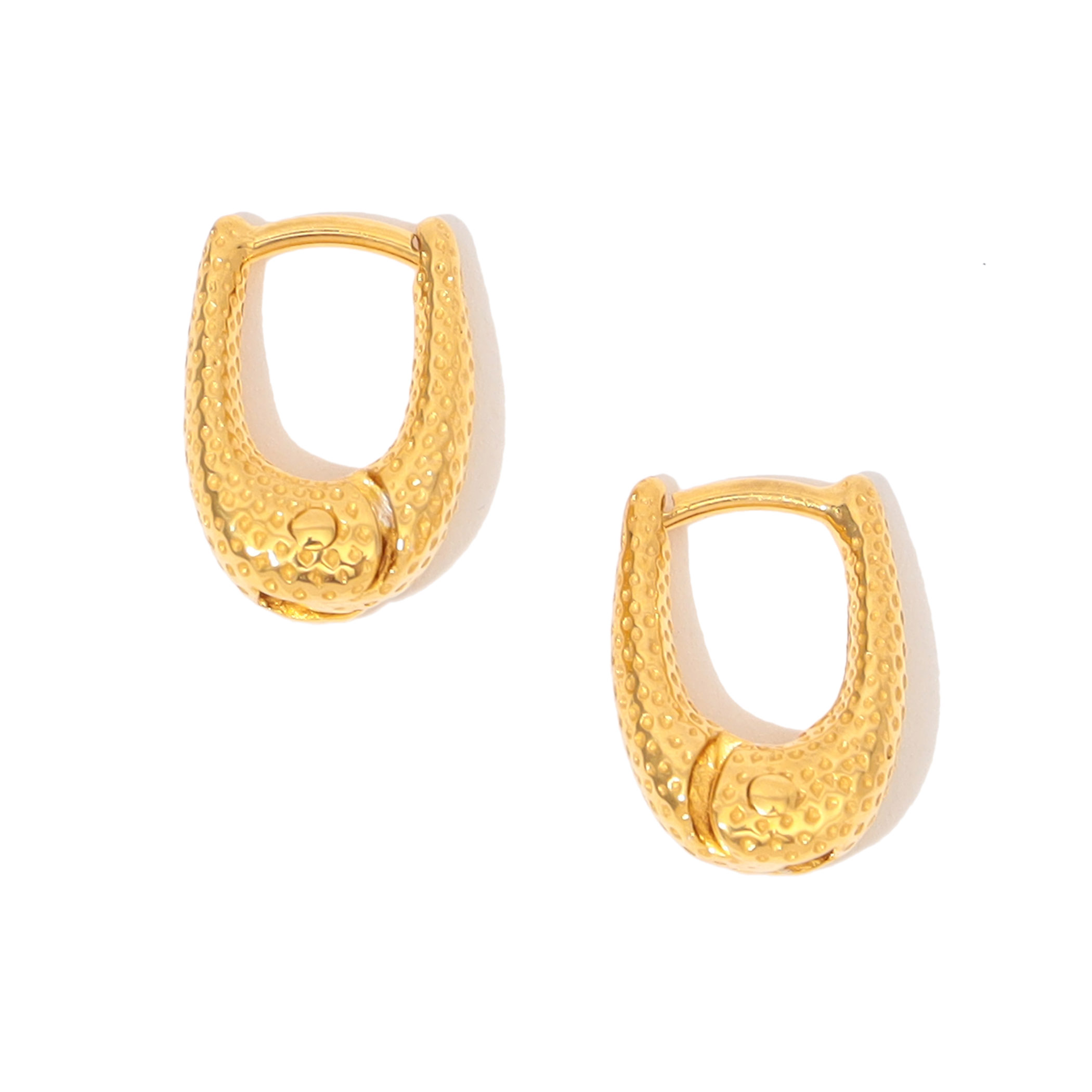 R.ALAGAN TINY DOT THIN HOOPS ピアス