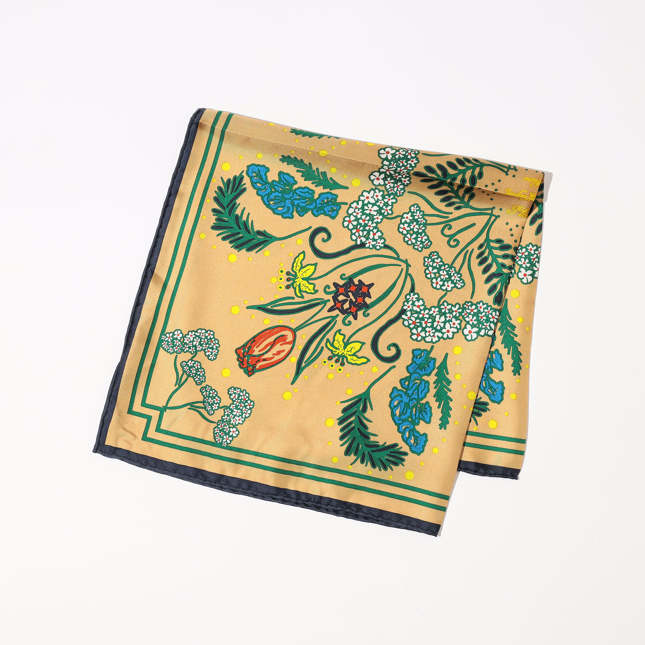 manipuri FLOWER シルクスカーフ｜トゥモローランド 公式通販