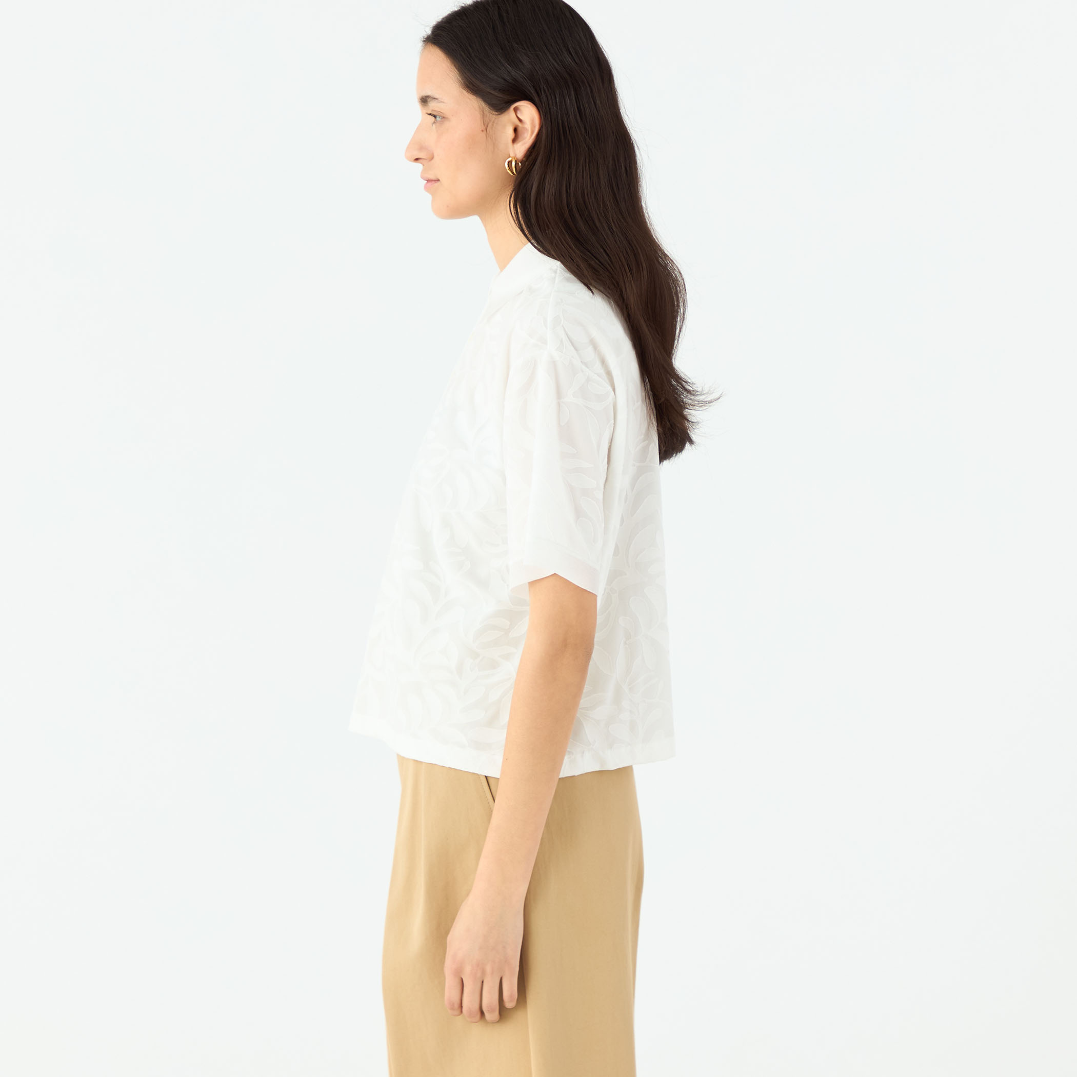 【MACPHEE】ボタニカル ポロプルオーバー TOMORROWLAND｜ボタニカル ポロプルオーバー | Rakuten Fashion