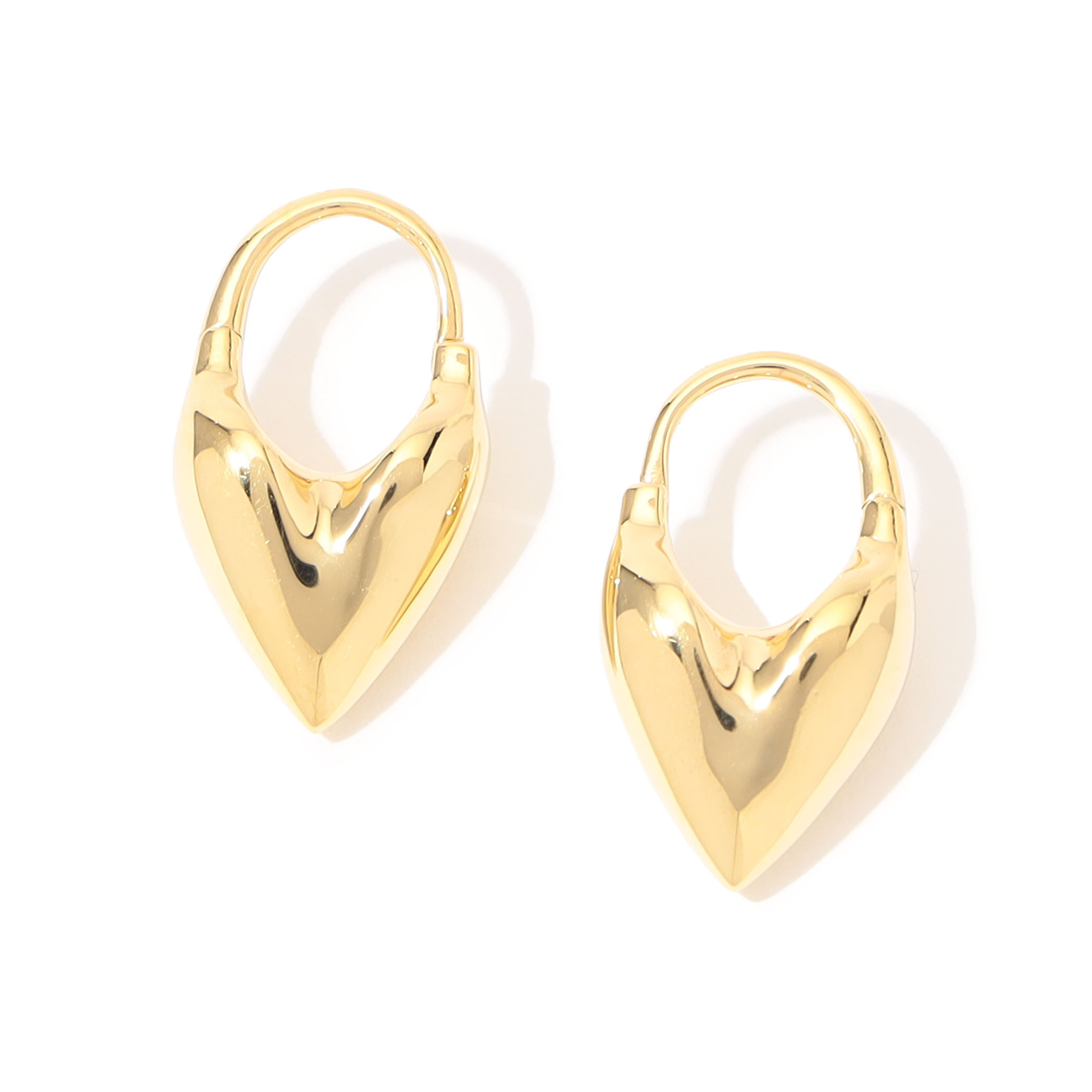 Otiumberg. Roscida Heart Hoops ピアス