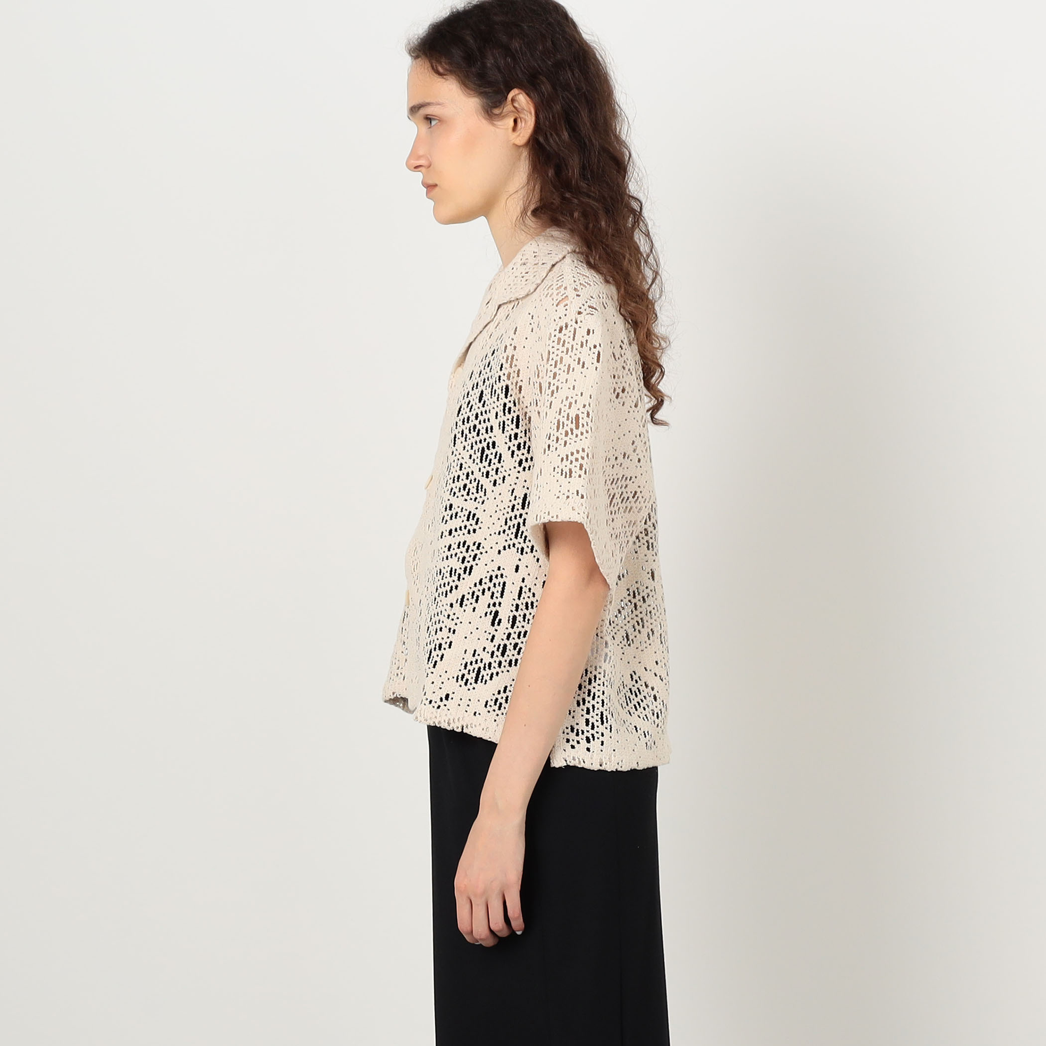別注】OAS×Edition Crochet shirt クロシェ キューバシャツ