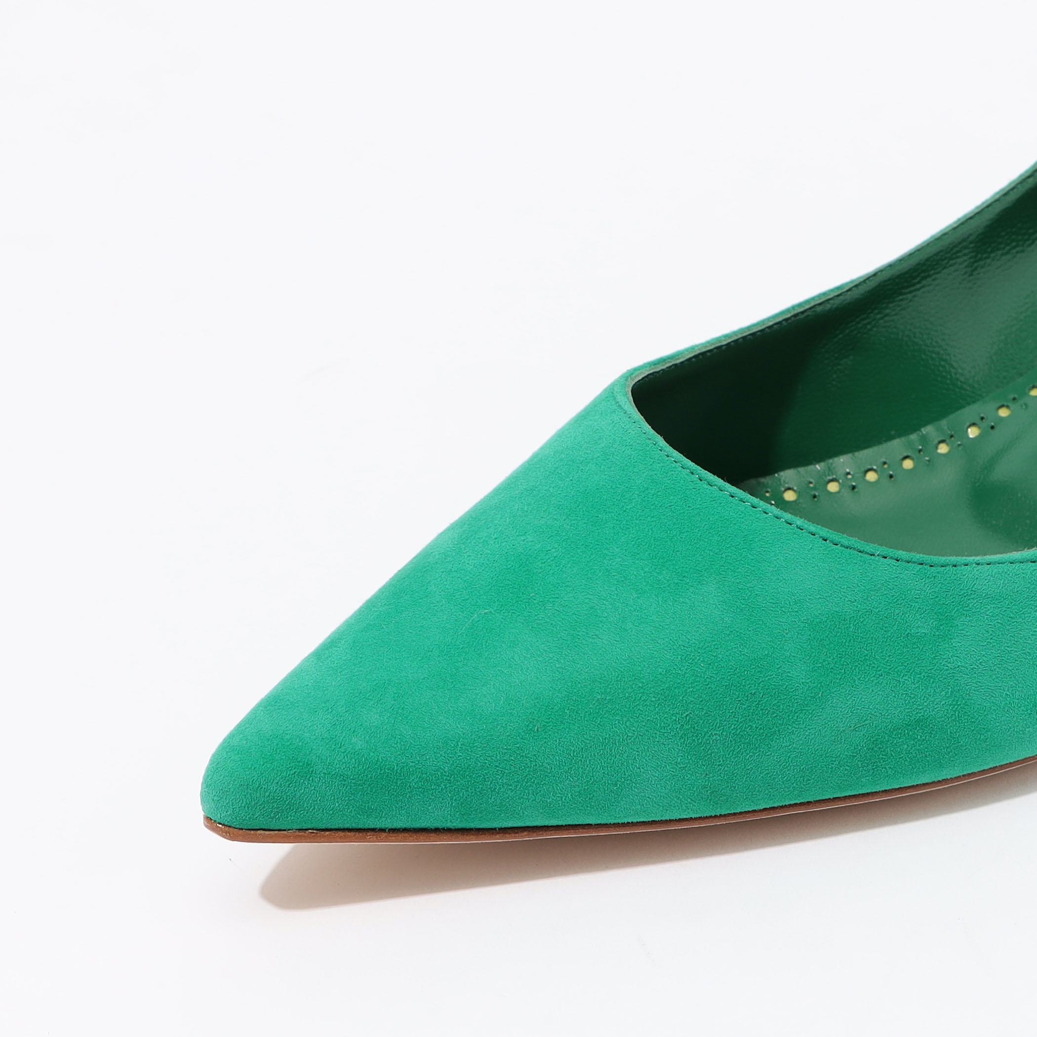 MANOLO BLAHNIK FLORETE スエードパンプス｜トゥモローランド