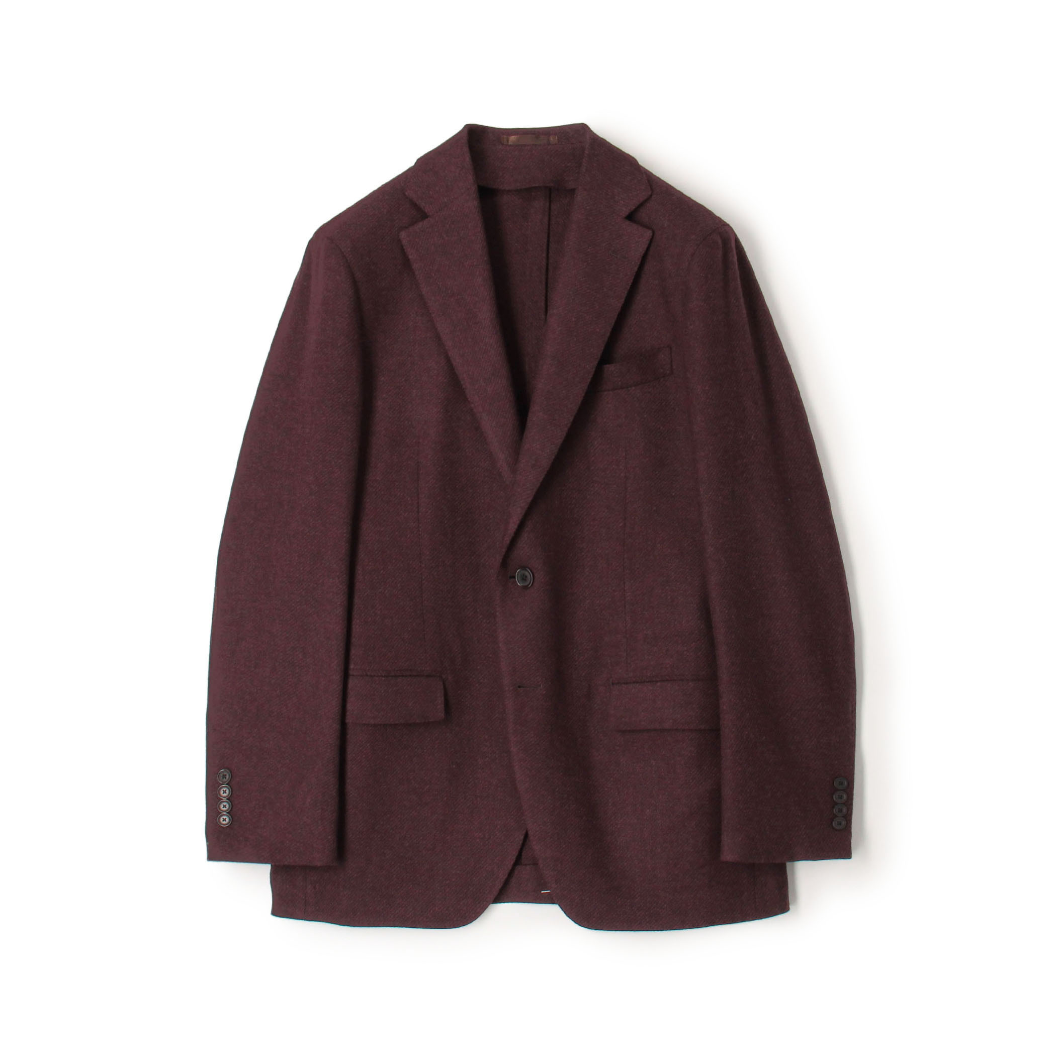 ウールカシミヤ シングルブレステッド 2Bジャケット ZEGNA TROFEO CASHMERE