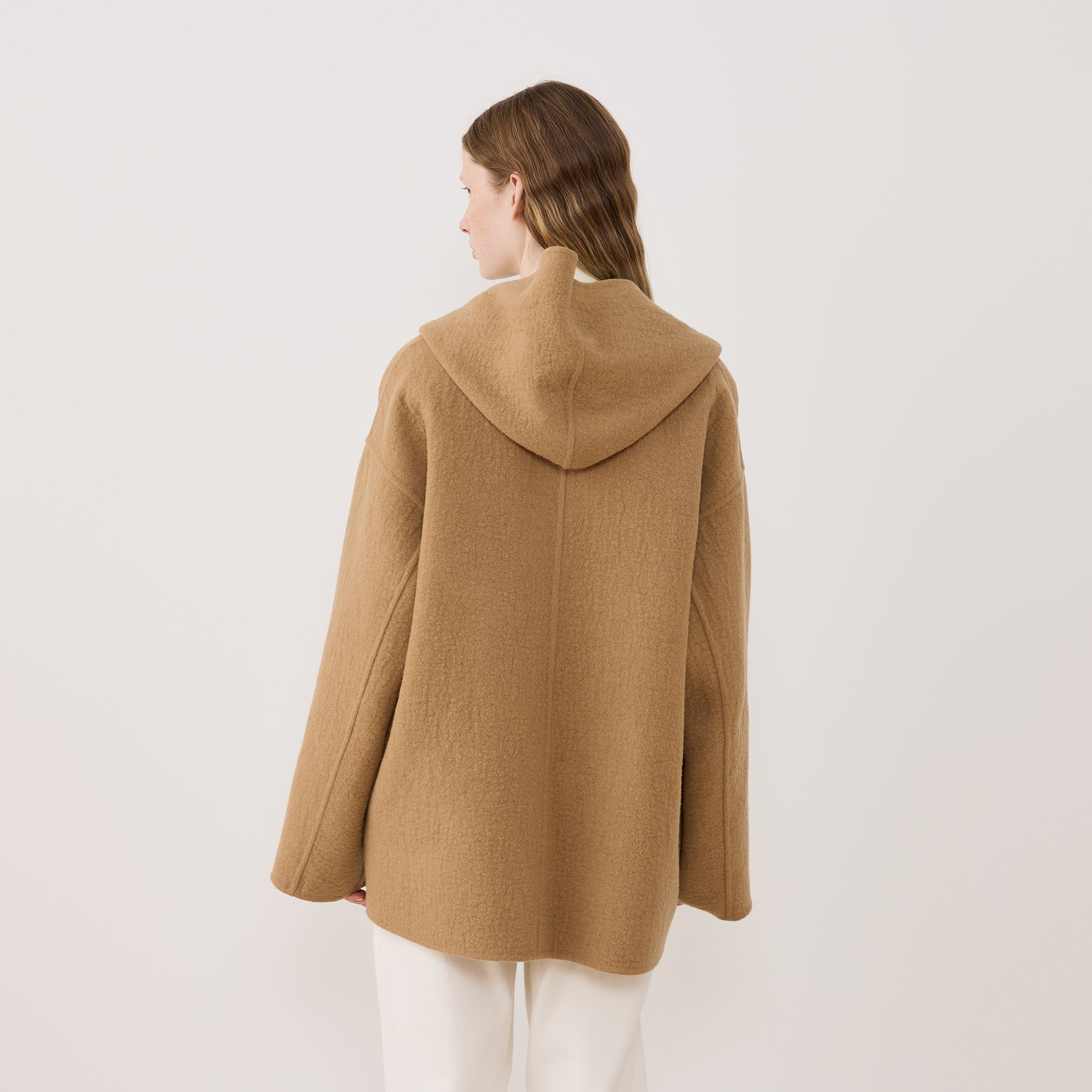 美品・23年モデル✨アイシービー メモリーツイルフーデッドコート トープ M ICB（アイシービー） 【撥水加工】 メモリーストレッチタフタ