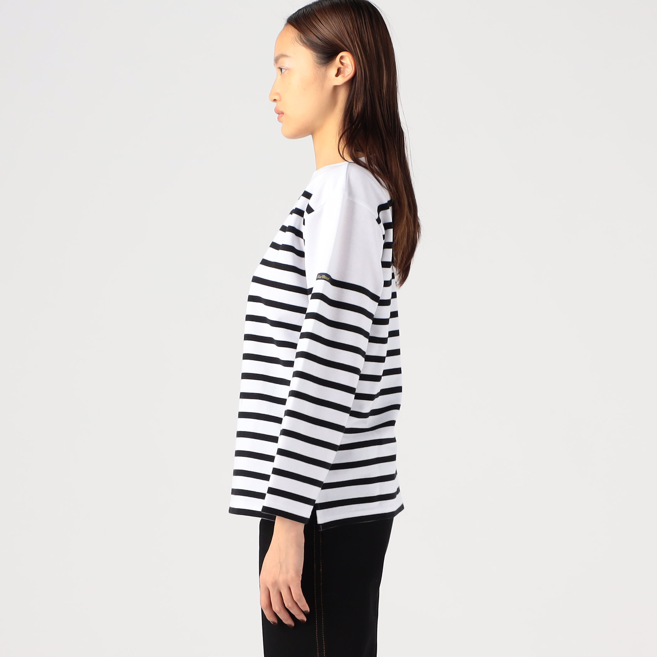 Le Minor（ルミノア）の「Le minor 別注ボーダーカットソー（T