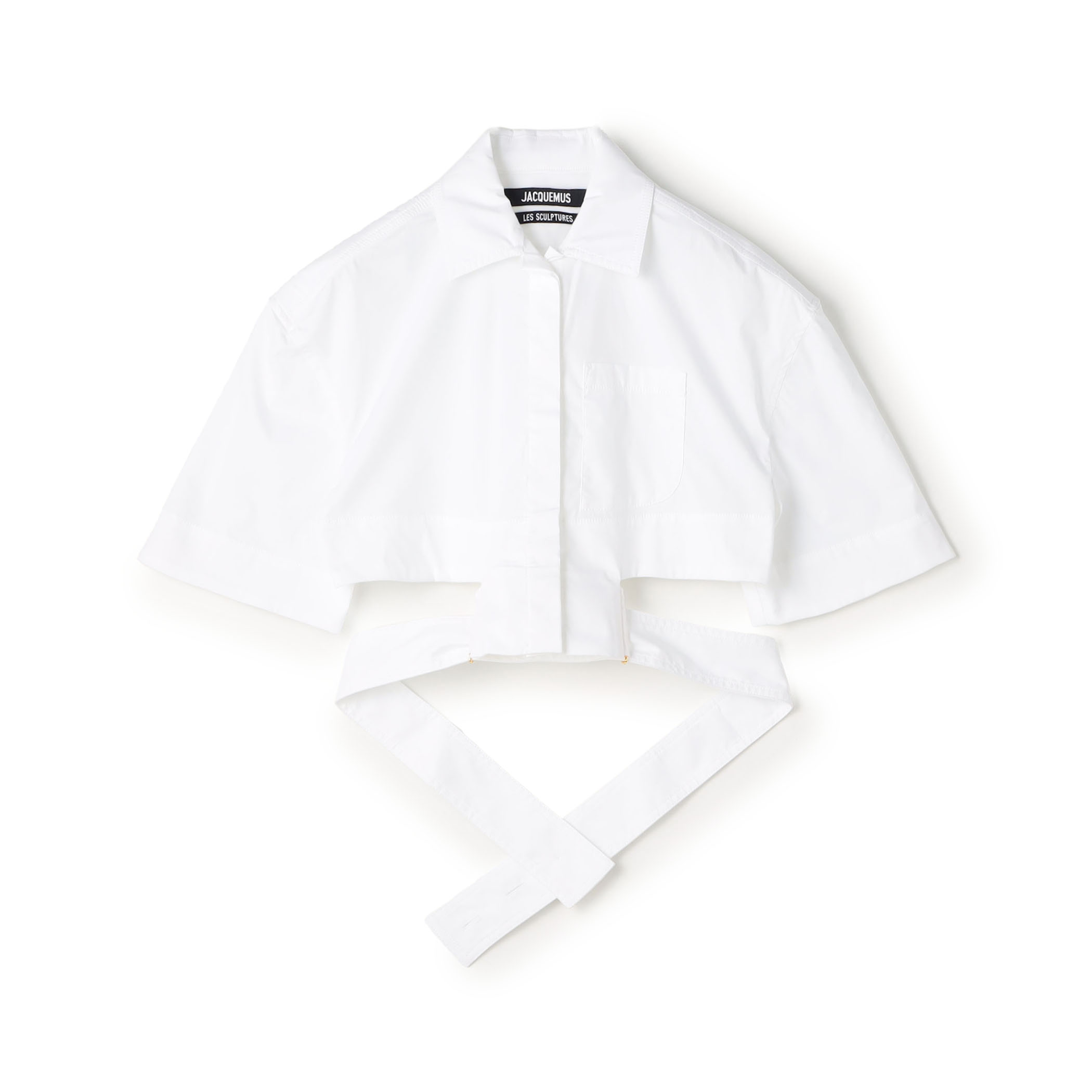 JACQUEMUS LA CHEMISE COURTE クロップドシャツ