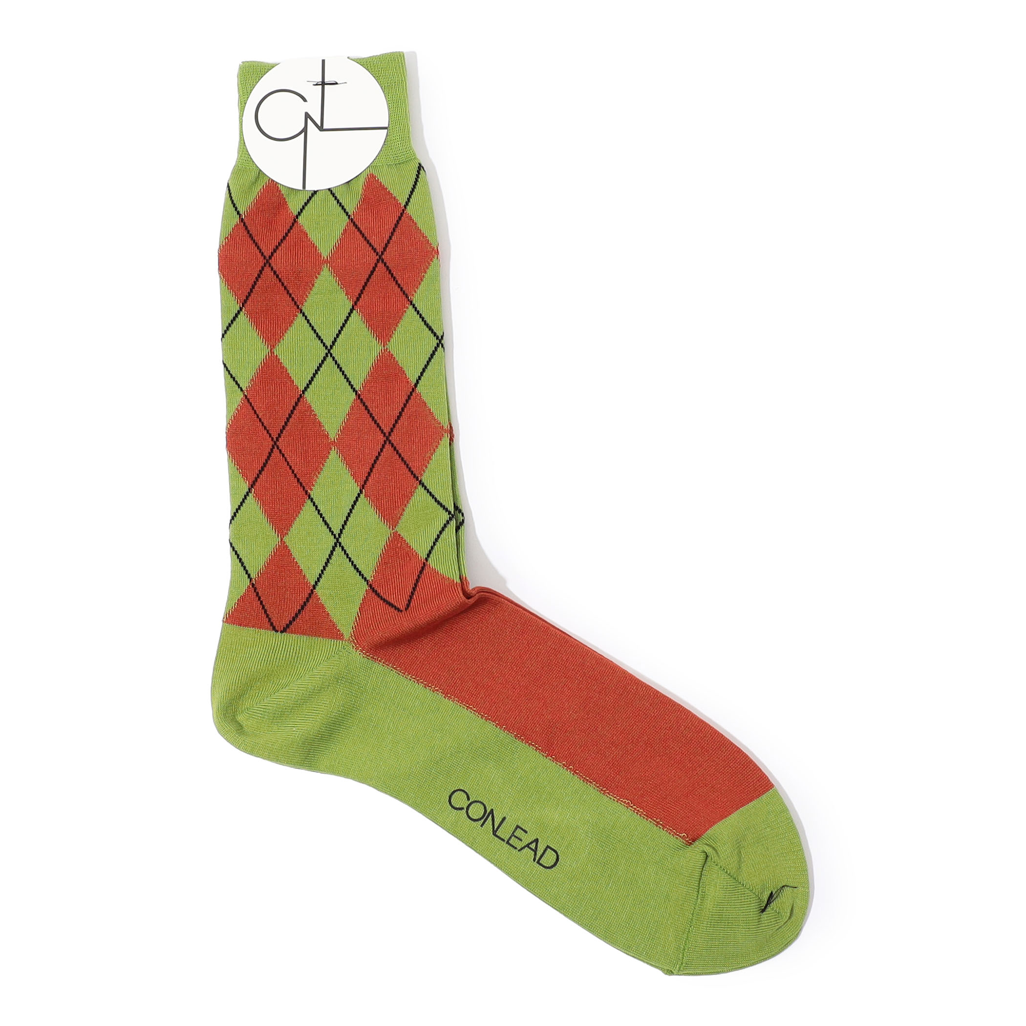 CONLEAD Argyle ソックス