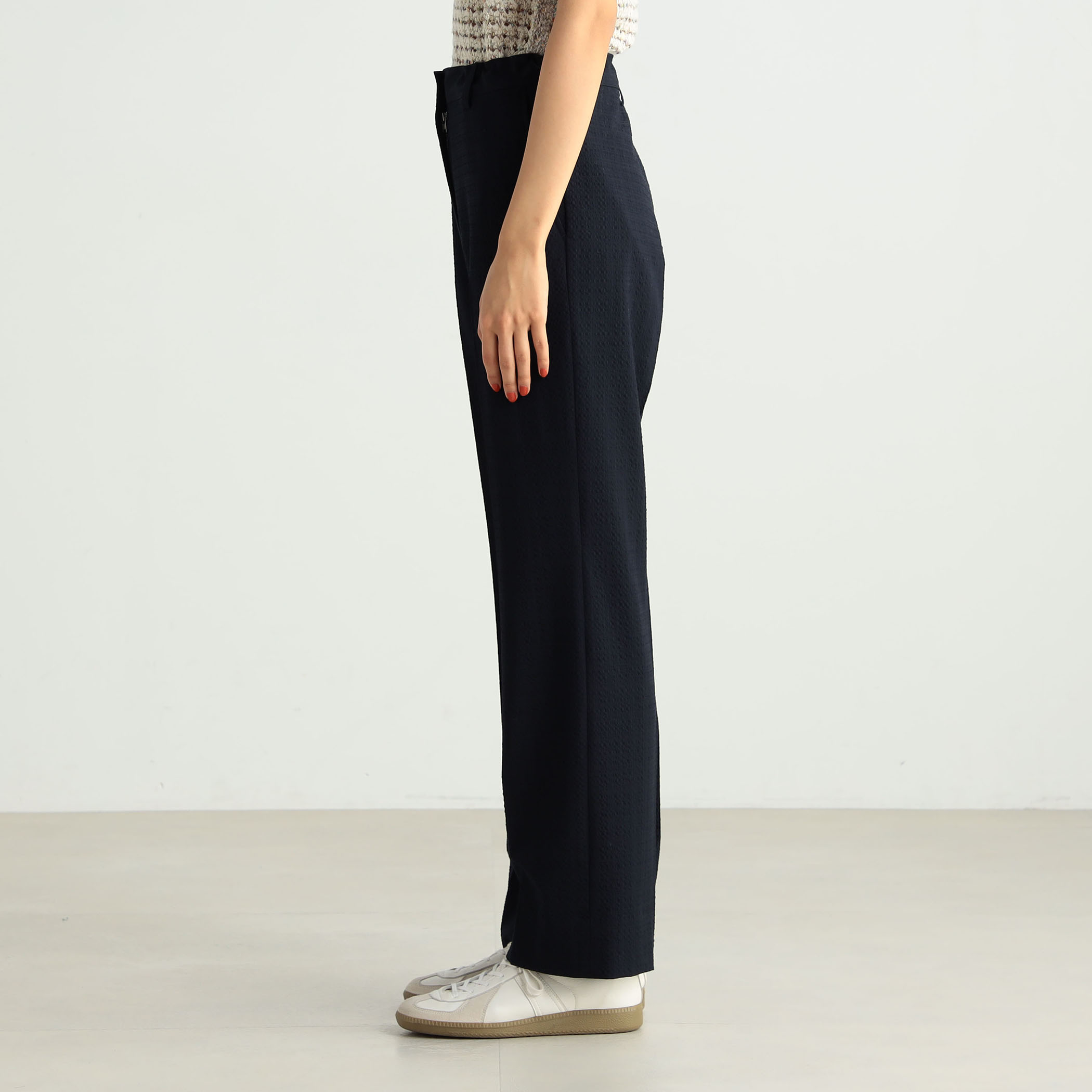 シアサッカー テーパードパンツ｜トゥモローランド 公式通販