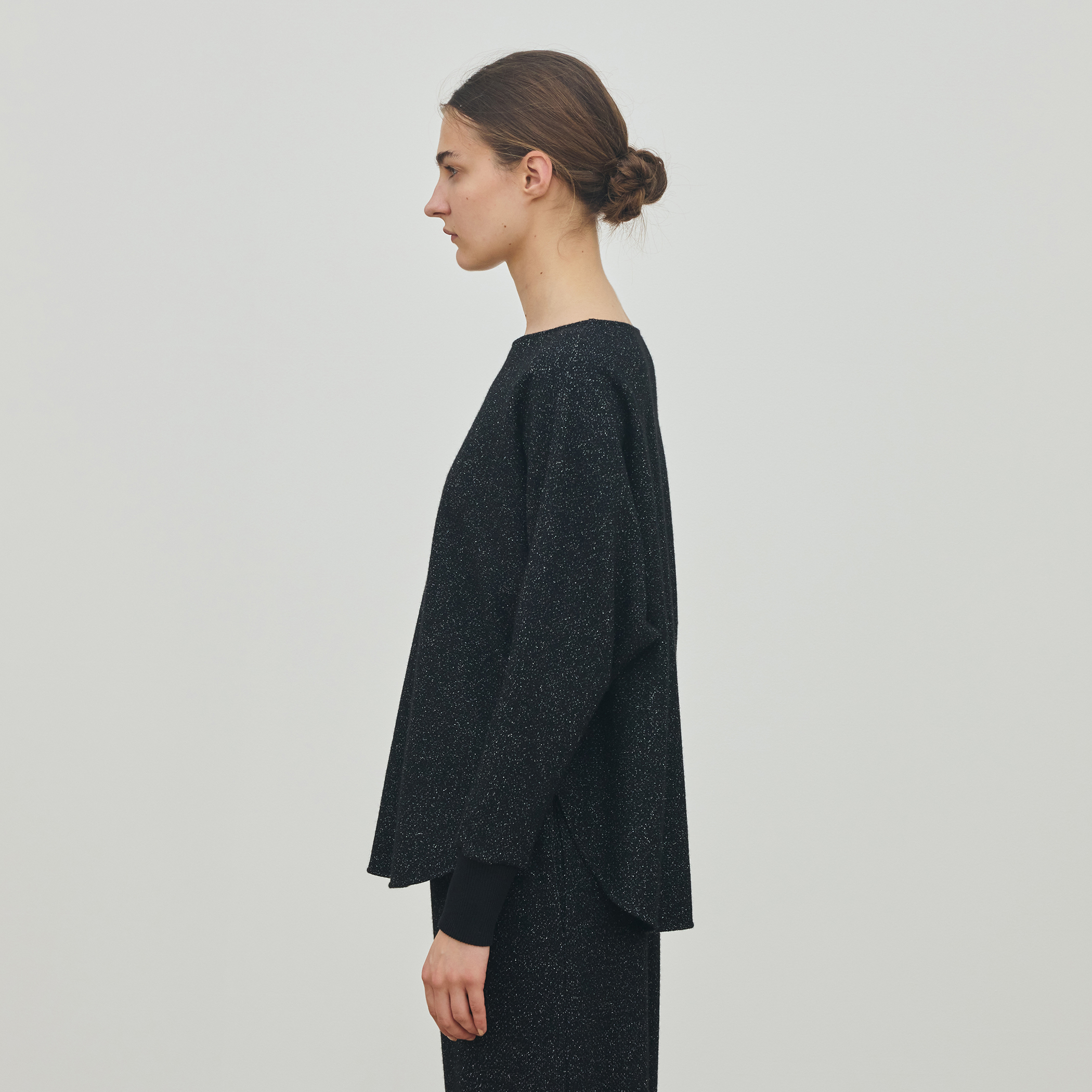 ノイジーインレーステッチ ドルマンスリーブプルオーバー