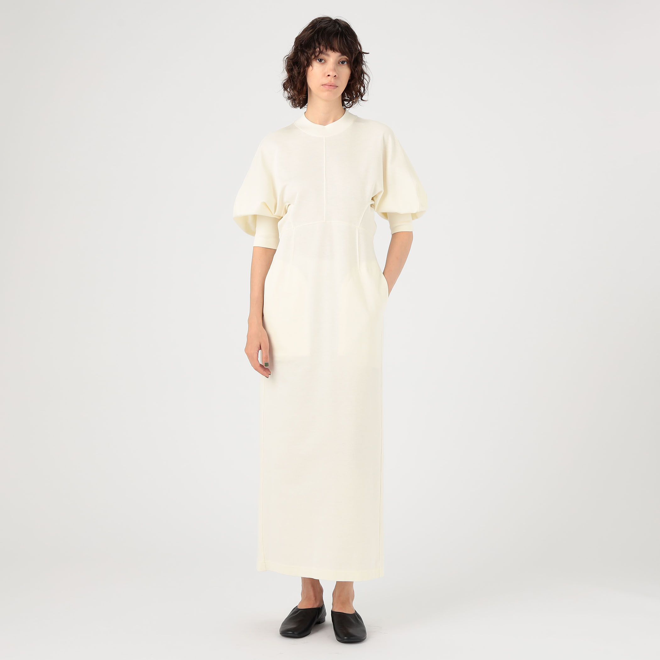 Mame Kurogouchi Cotton Jersey Dress｜トゥモローランド 公式通販