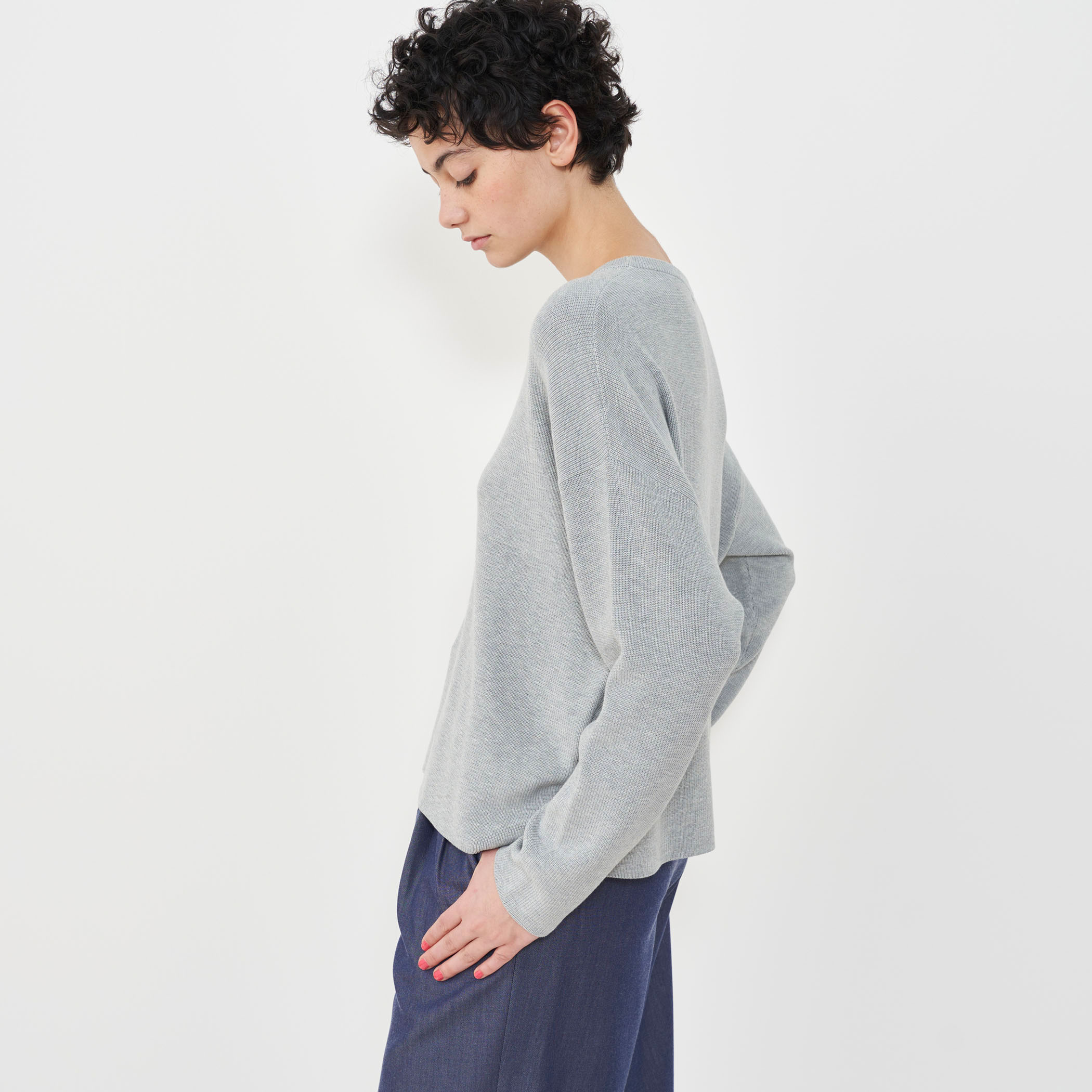 タグ付 2024AW GALERIE VIE シーアイランドコットンプルオーバー タグ付 2024AW GALERIE VIE シーアイランドコットンプルオーバー