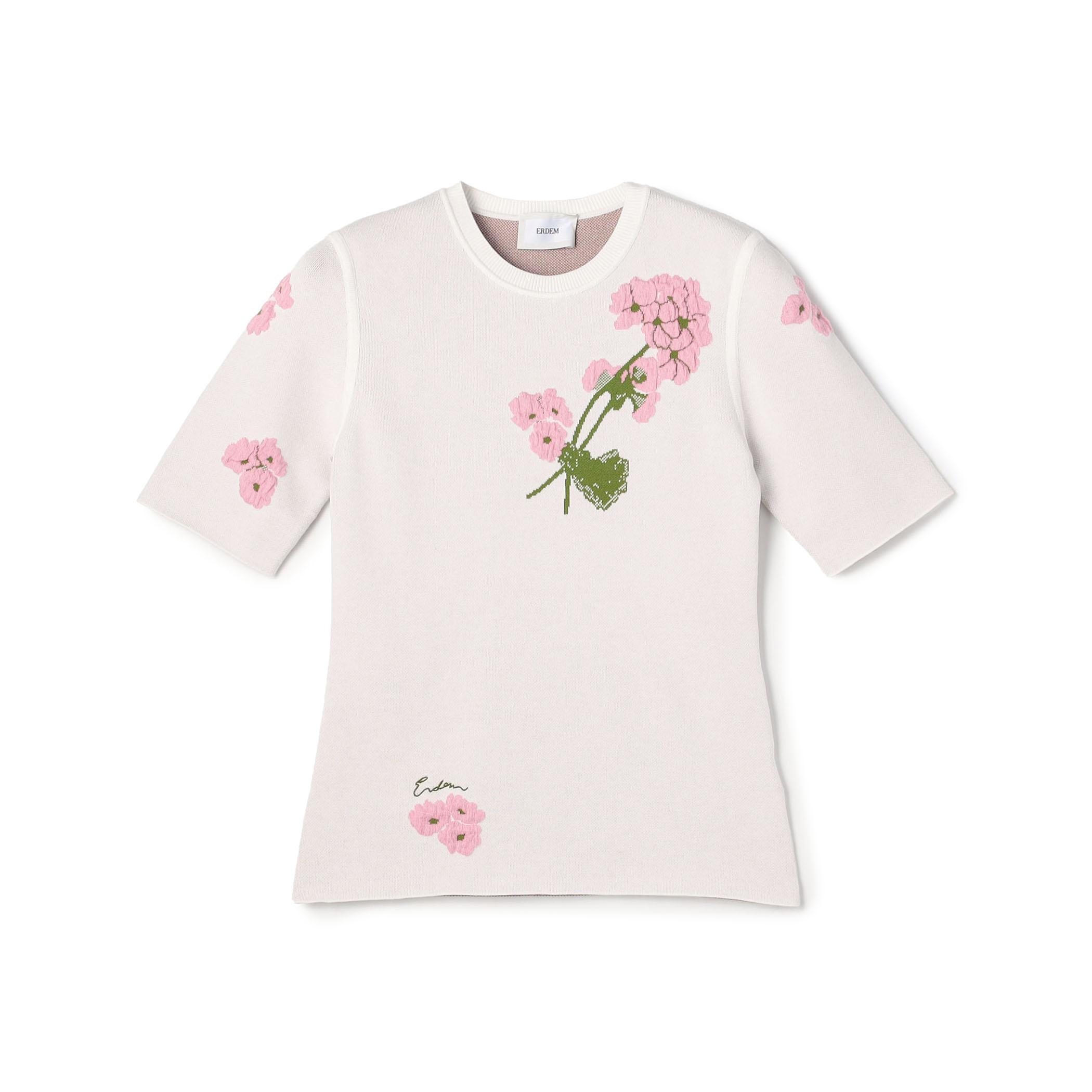 ERDEM SHORT SLEEVE KNIT トップス