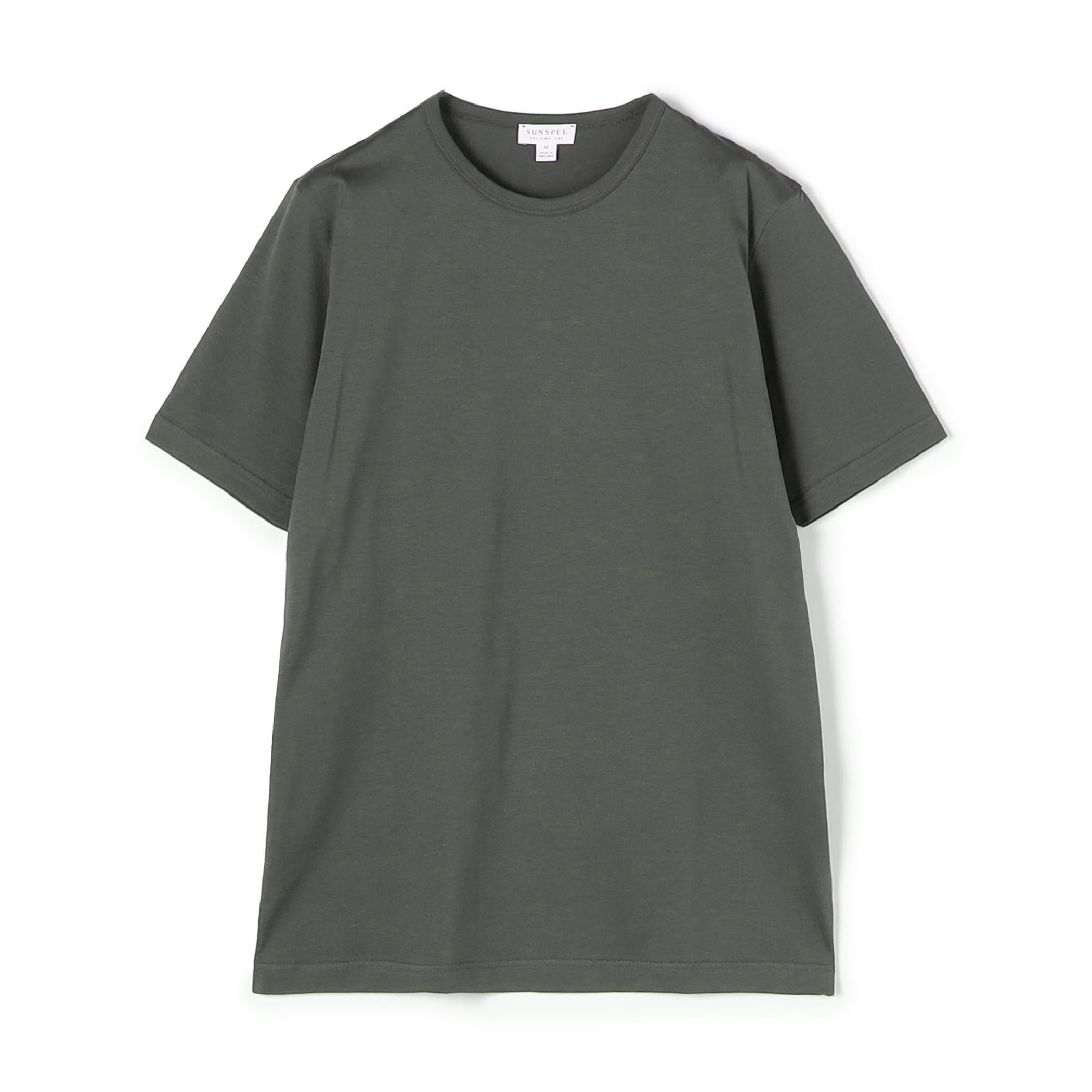 SUNSPEL コットン クルーネックTシャツ