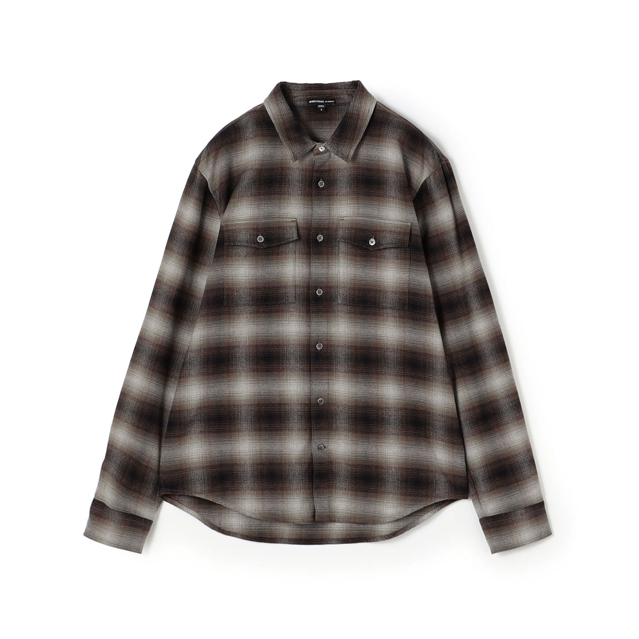 ソフトフランネルチェックシャツ MPFL3822