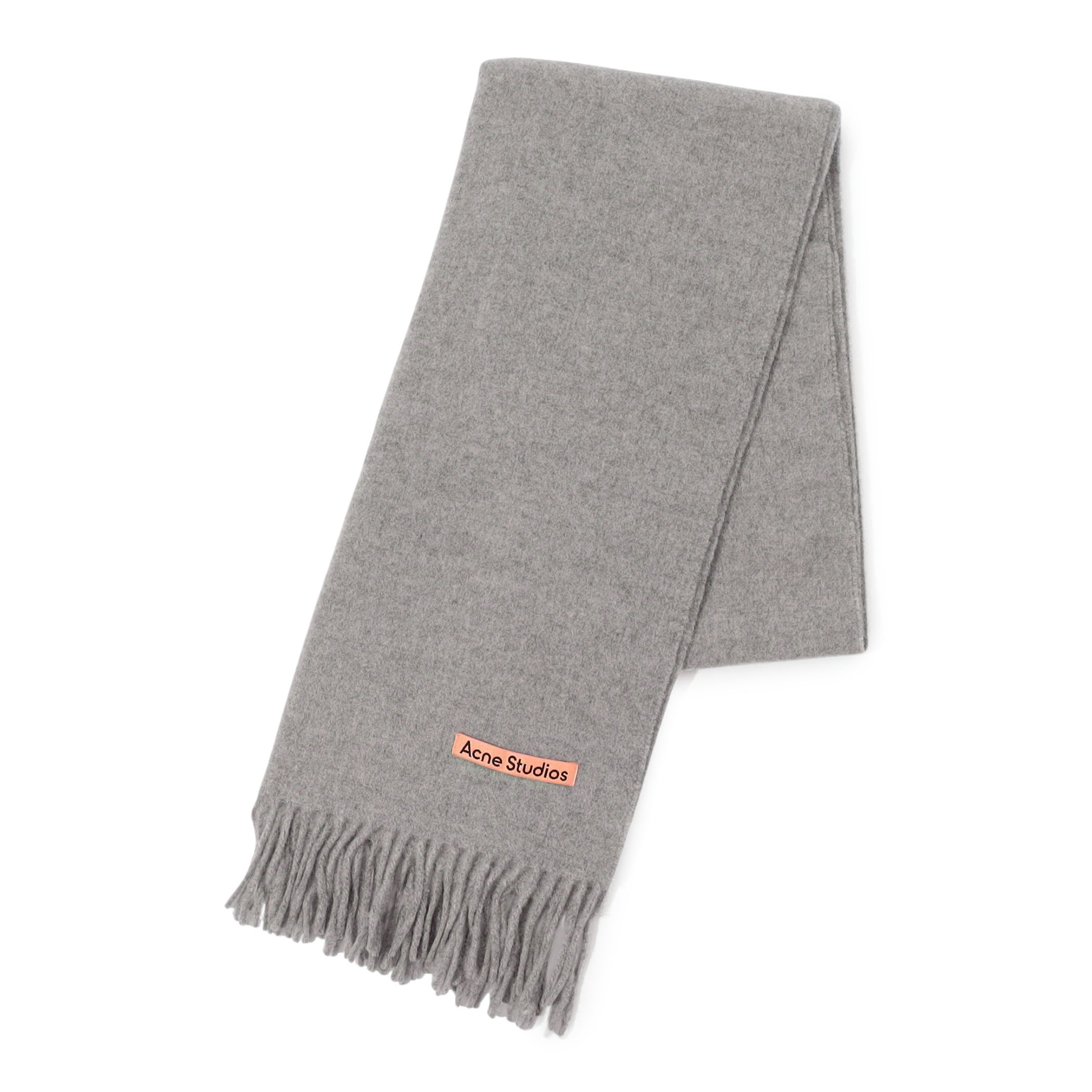 Acne Studios フリンジウール ナロースカーフ