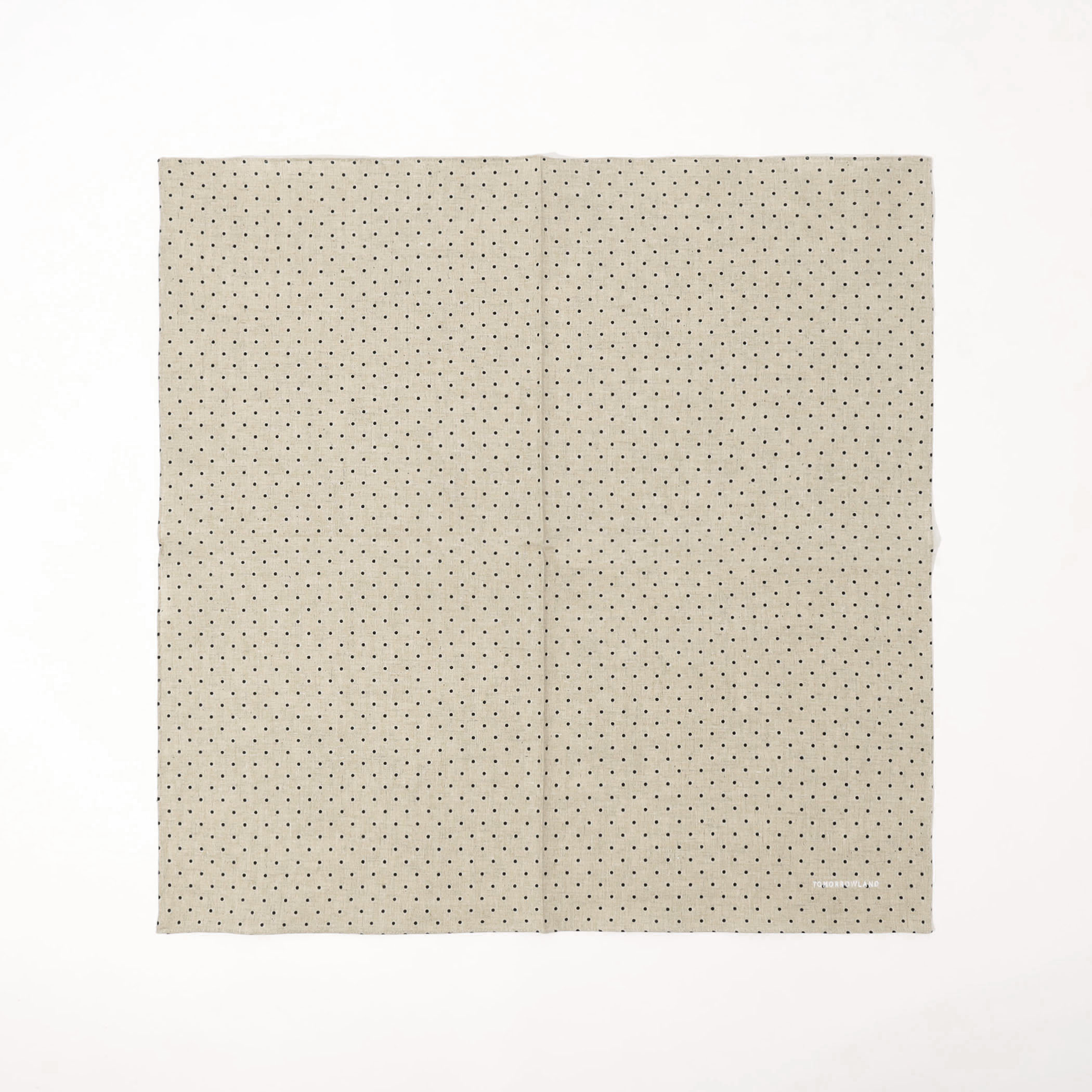 TOMORROWLAND コットンリネン ドットハンカチ｜トゥモローランド 公式通販