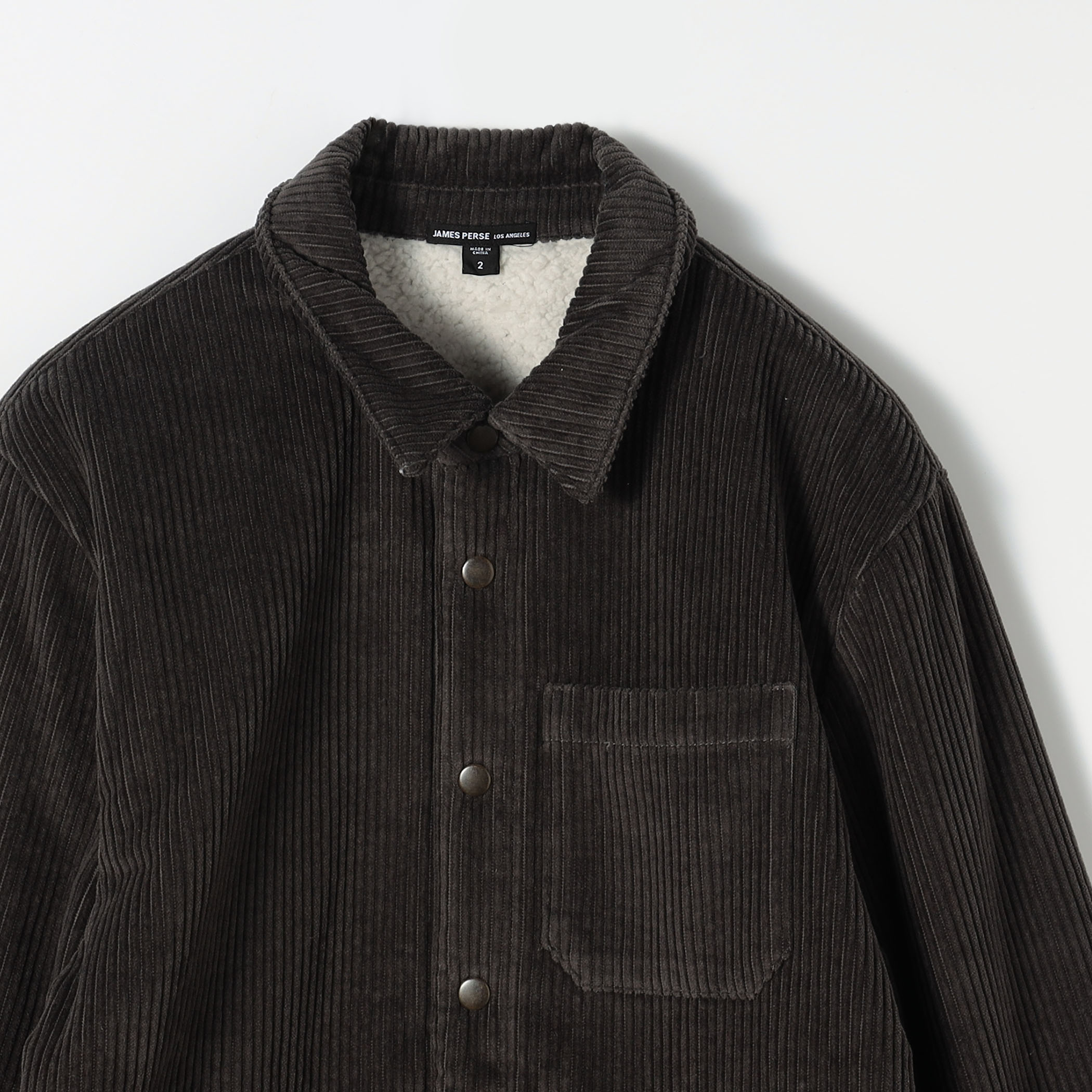コットンウールコーデュロイ シャツジャケット MJWC2085