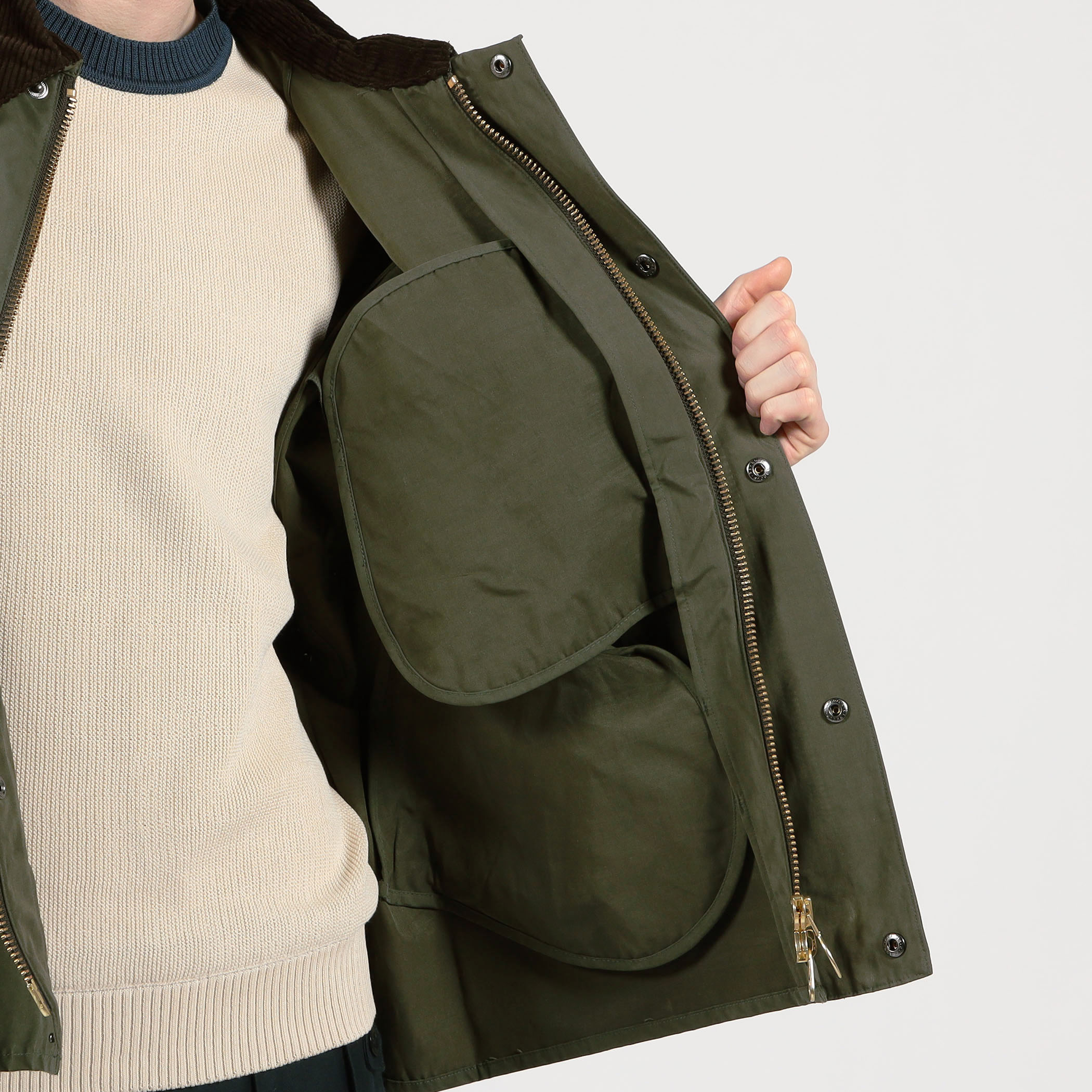 Barbour TRANSPORT コットンポリエステル ブルゾン｜トゥモローランド