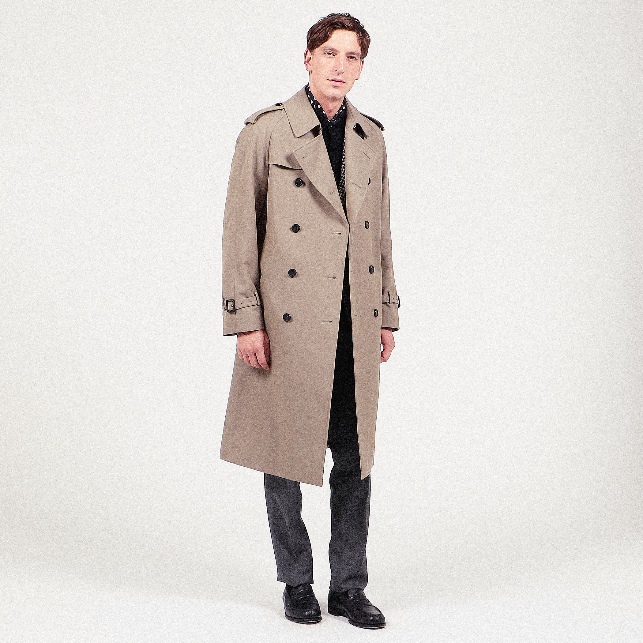 ウールコットンギャバジン トレンチコート Dormeuil TRENCH｜トゥモローランド 公式通販