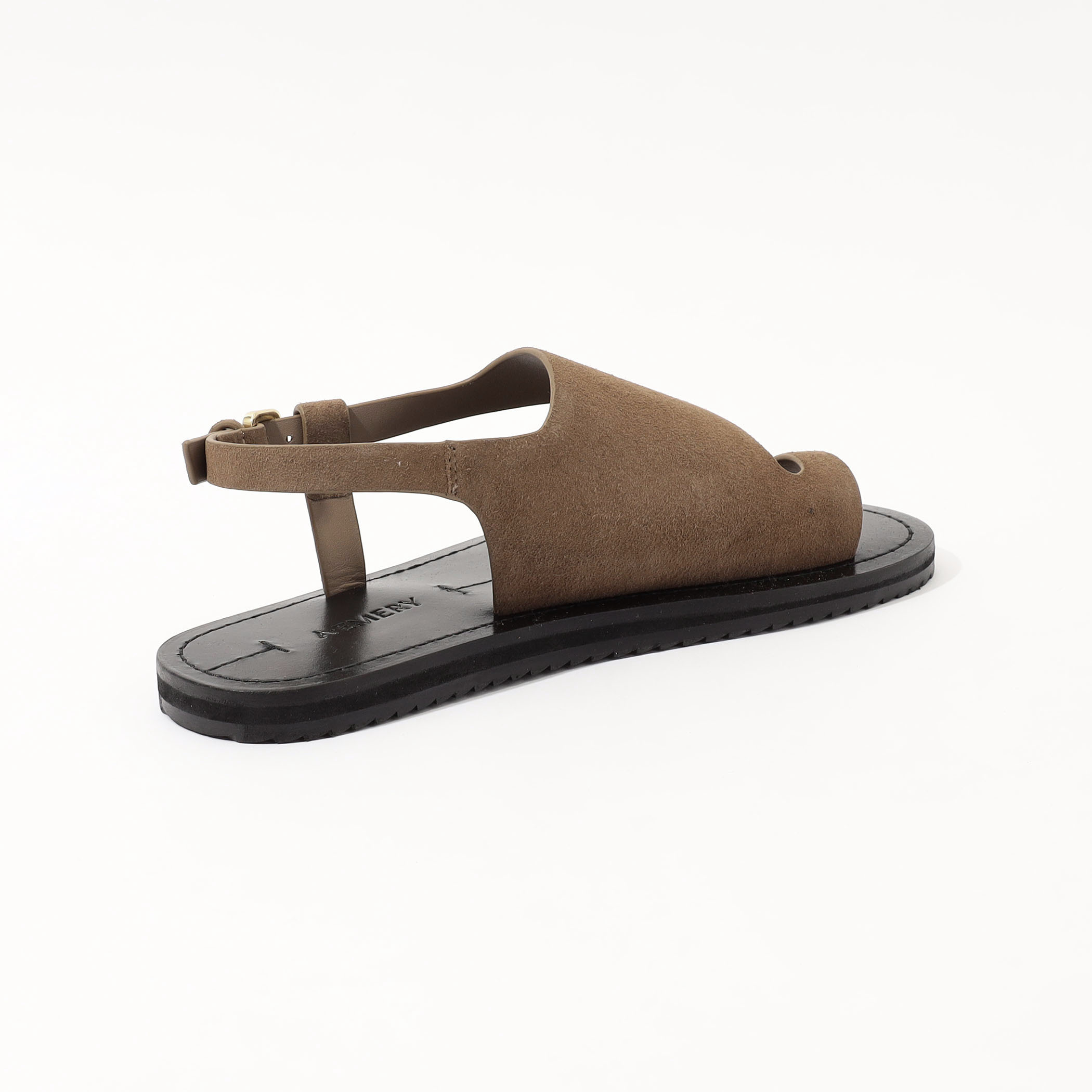A.EMERY ブラック レザー トングサンダル The Kinto Sandal – A