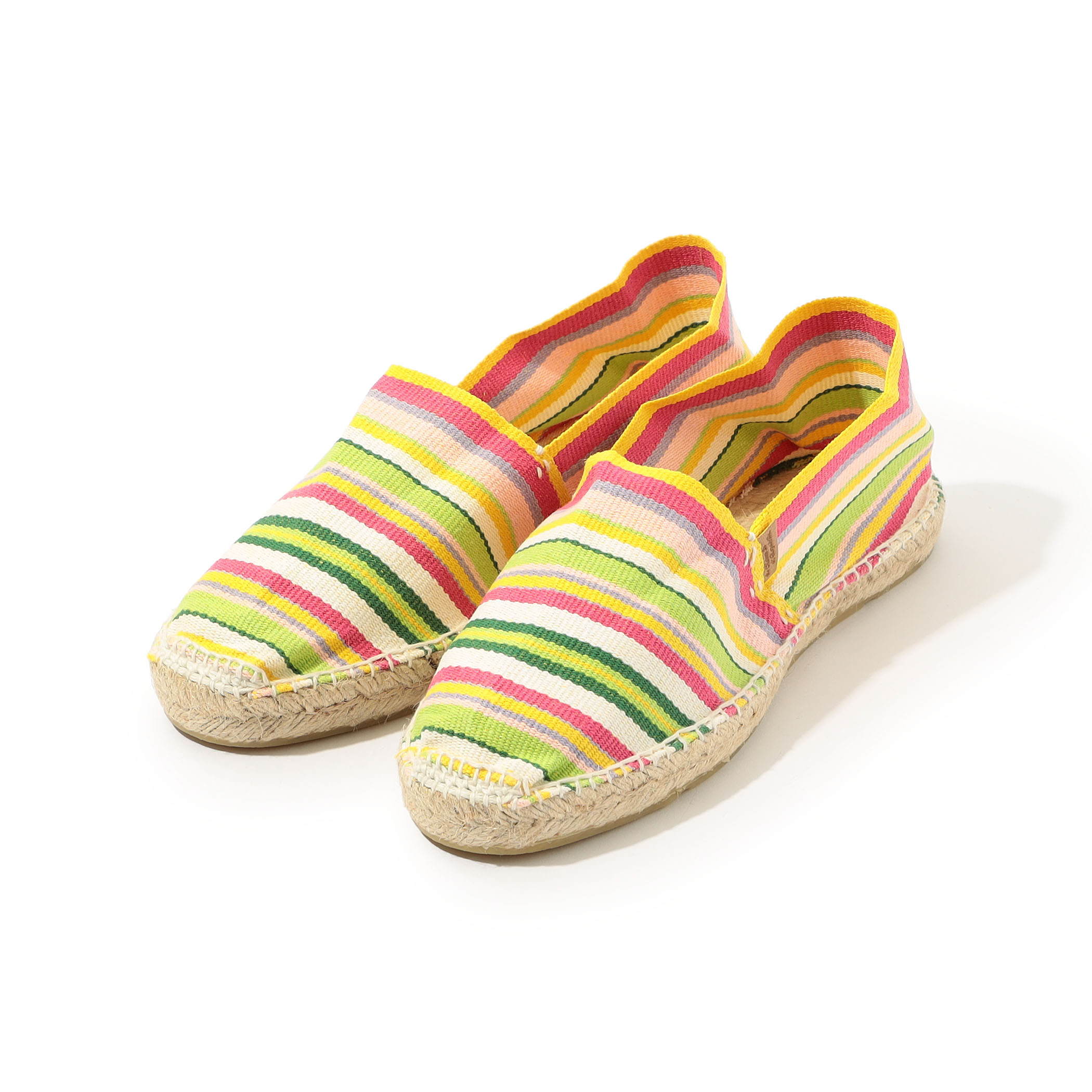 爽やかStyle◇エンブロイダリー Espadrillas◇Saint Laurent サンローラン エンブロイダリー エスパドリーユ（キャンバス