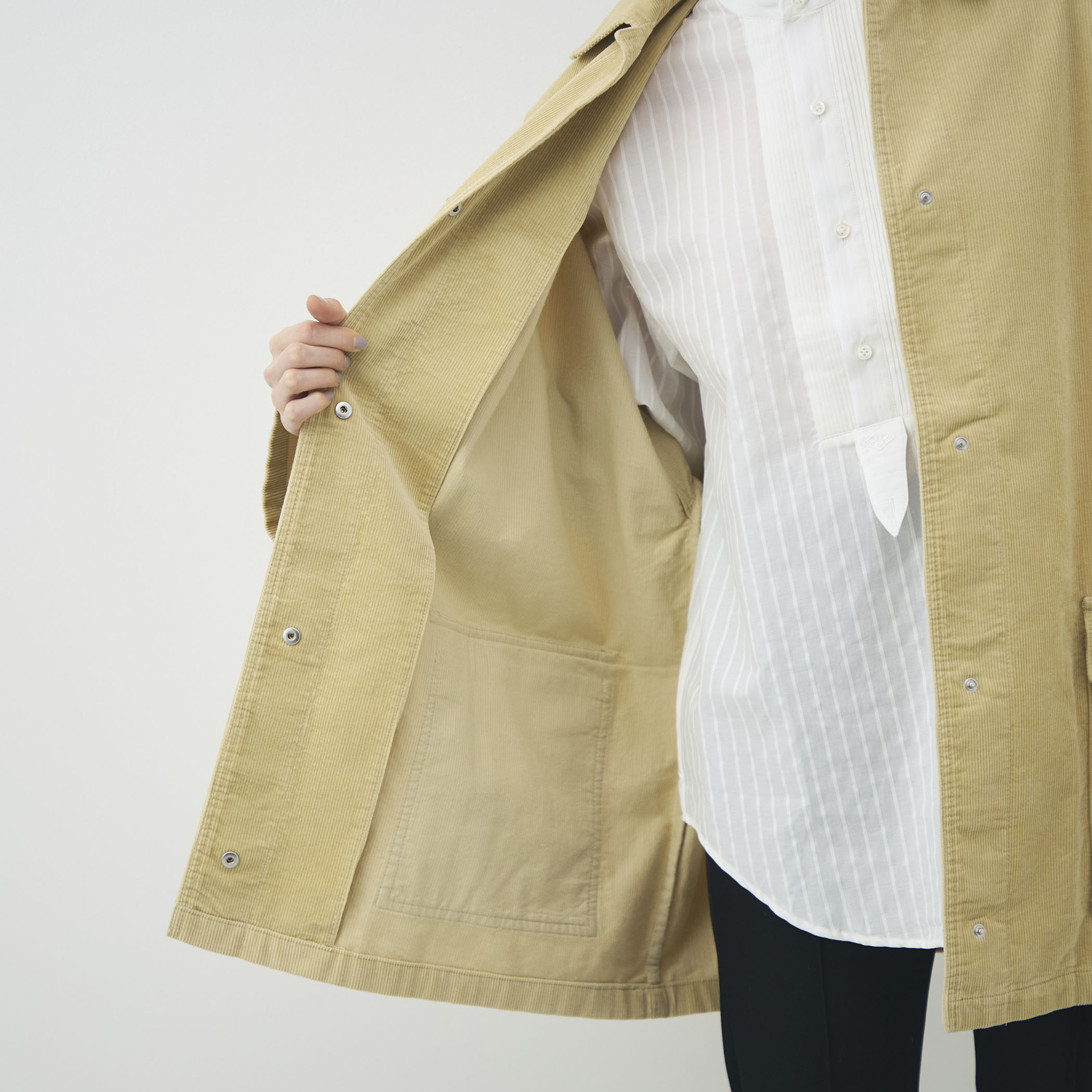 TOTEME Cord overshirts ジャケット｜トゥモローランド 公式サイト