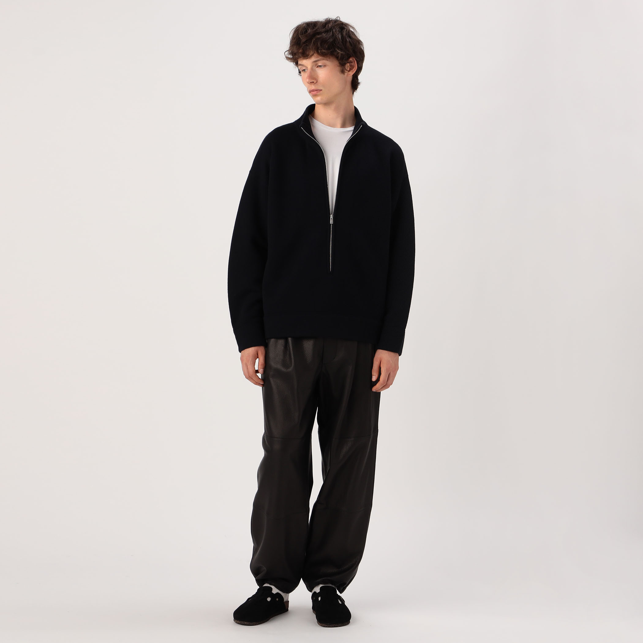 0109 GALERIE VIE コットンワッフル ハーフジッププルオーバー tシャツ ワッフル ハーフジップ プルオーバー レディース : ZOZOTOWN