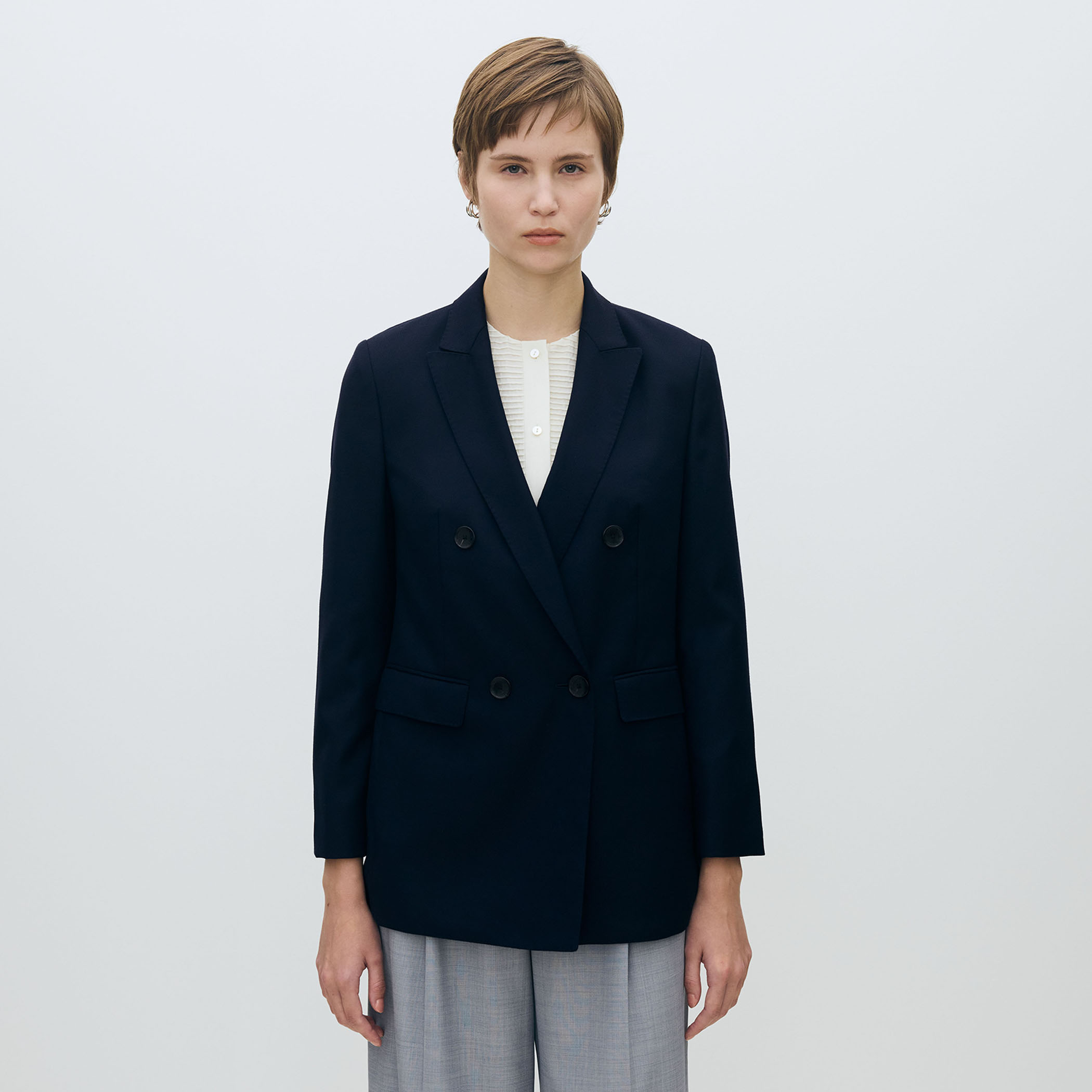 スーパーウール ダブルブレストジャケット｜トゥモローランド 公式通販