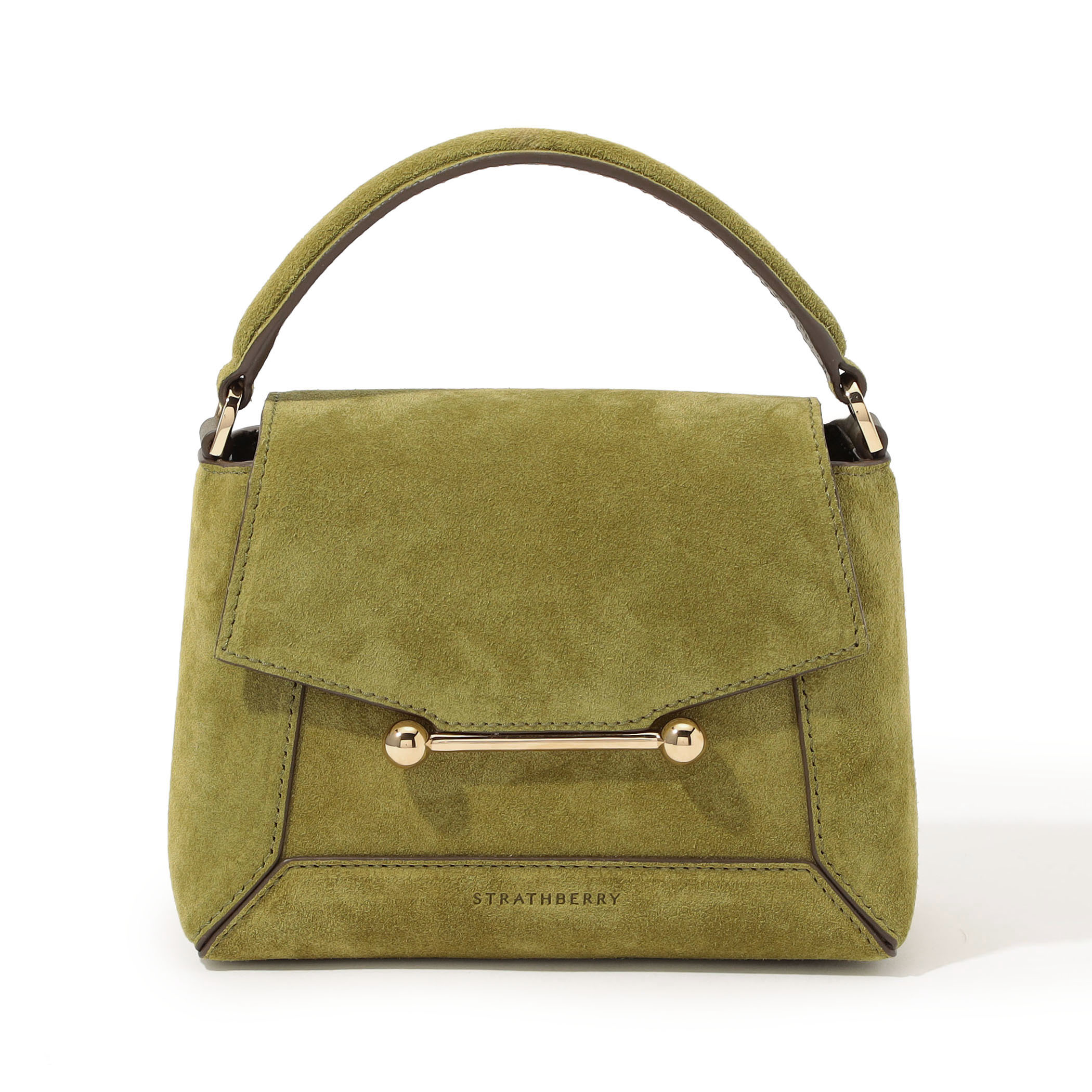 STRATHBERRY MOSAIC NANO SUEDE ハンドバッグ