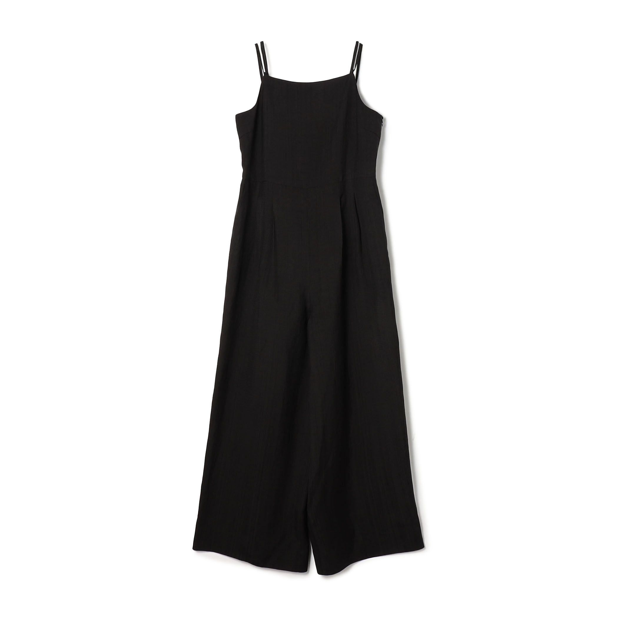 【WEB先行予約】レーヨンリネンブッチャー タイトフィットオールインワン