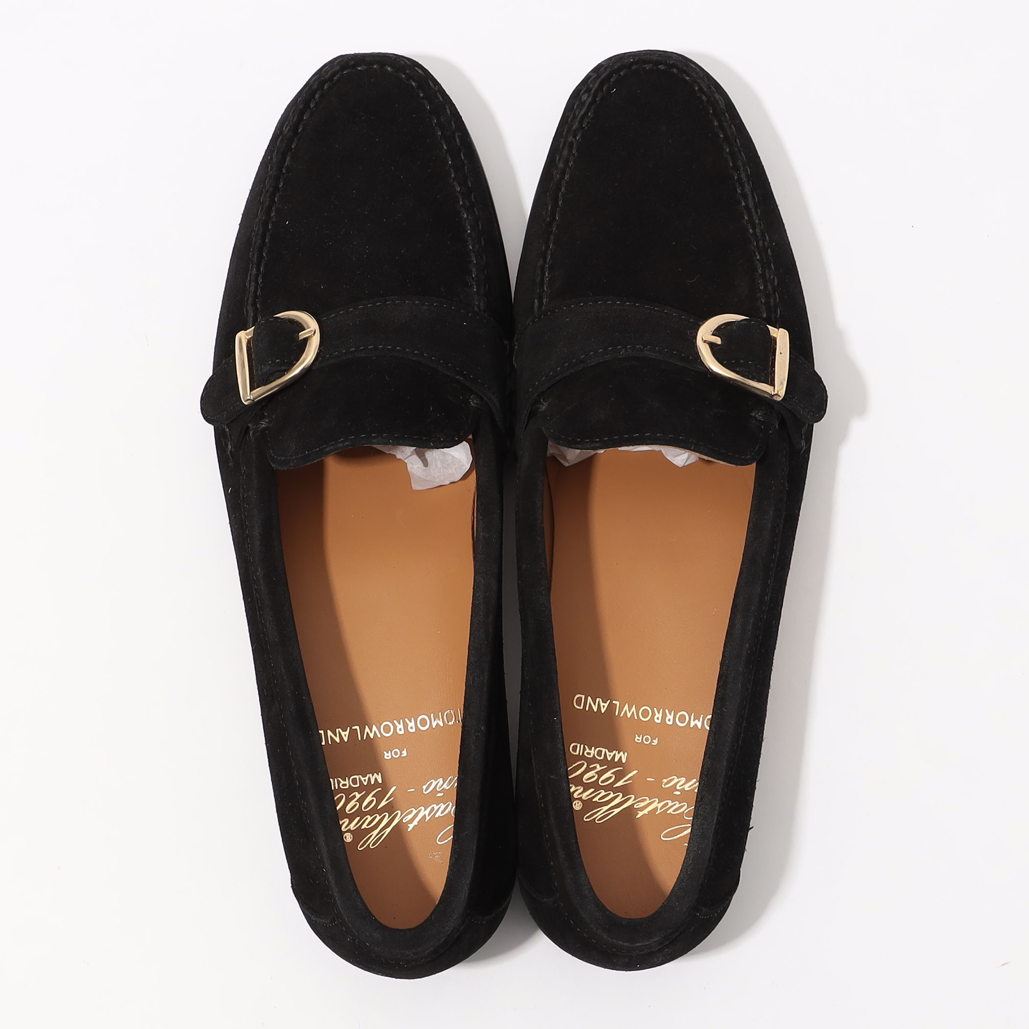 CASTELLANO モンクストラップ スウェードローファー｜トゥモローランド