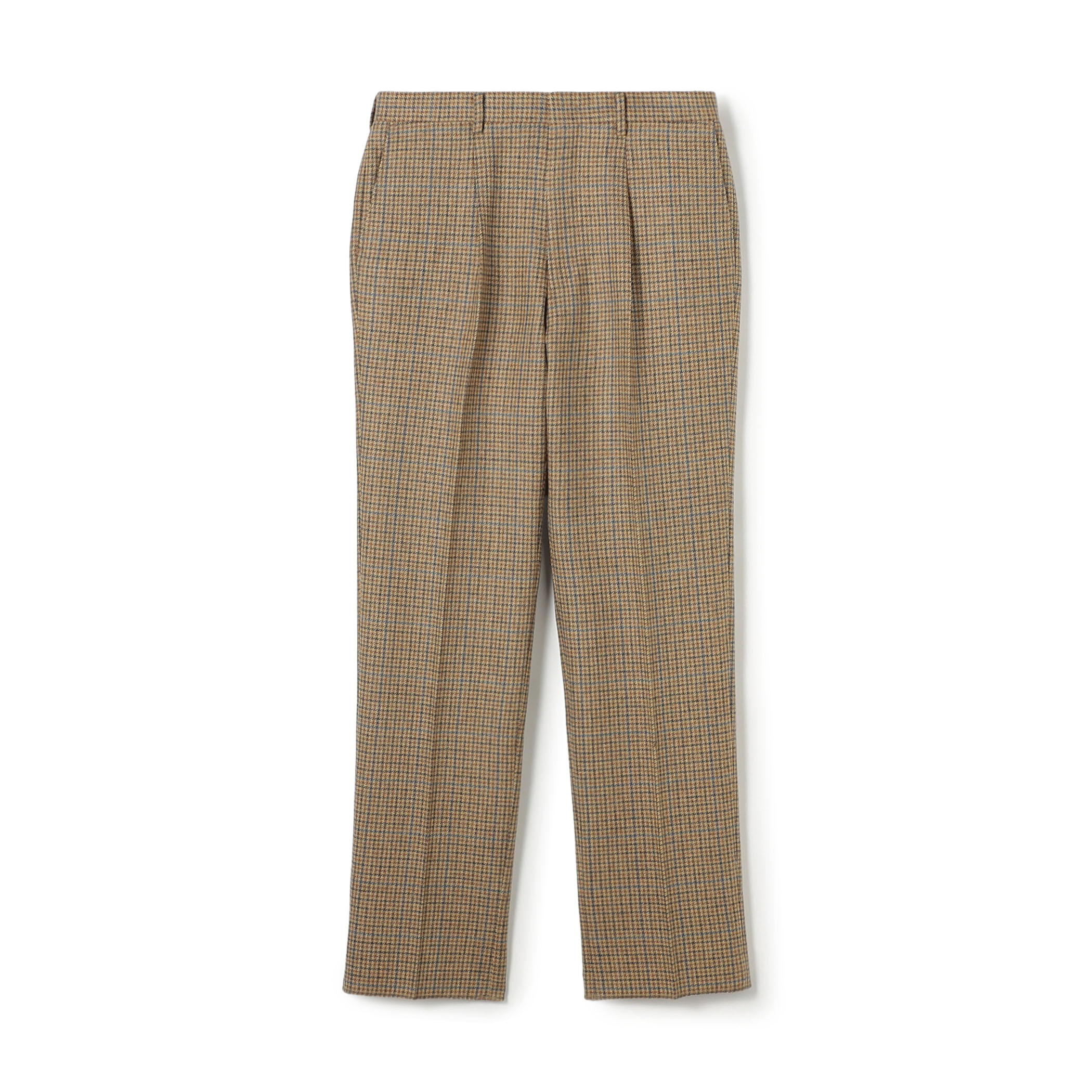 ウールツイード 1プリーツスラックス LOVAT CHAPLIN