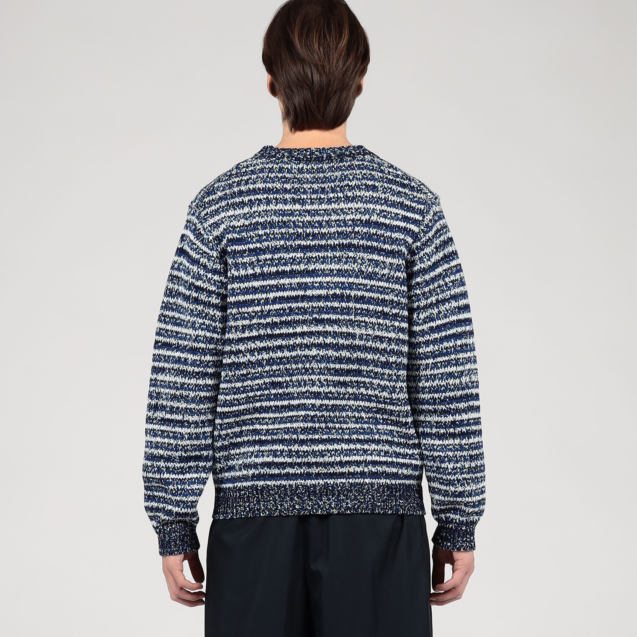 TOMORROWLAND tricot コットン マルチカラー クルーネックニット