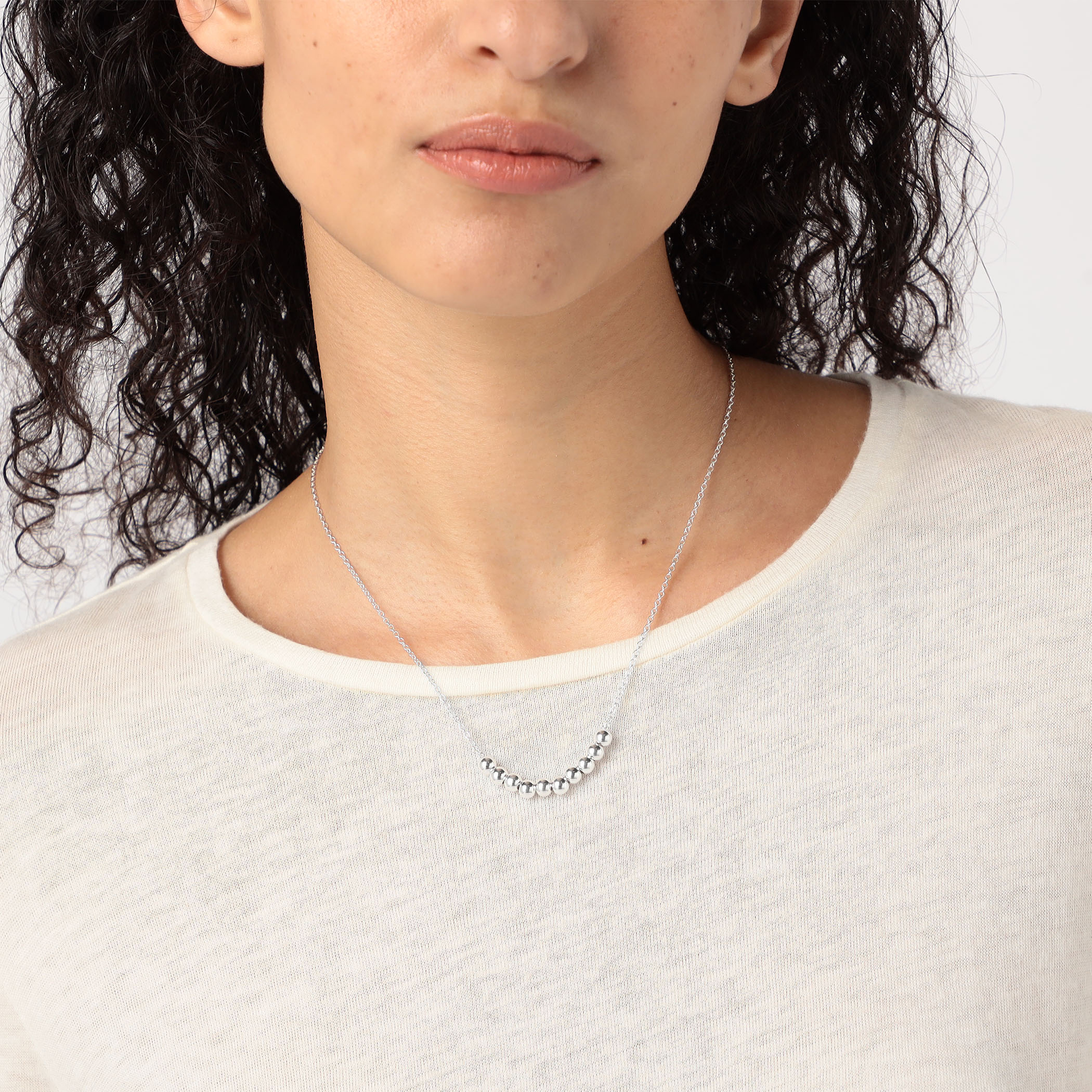 SAPIR BACHAR MINI SOLAR NECKLACE シルバー SAPIR BACHAR/サピア バシャール】MINI SOLAR NECKLACE