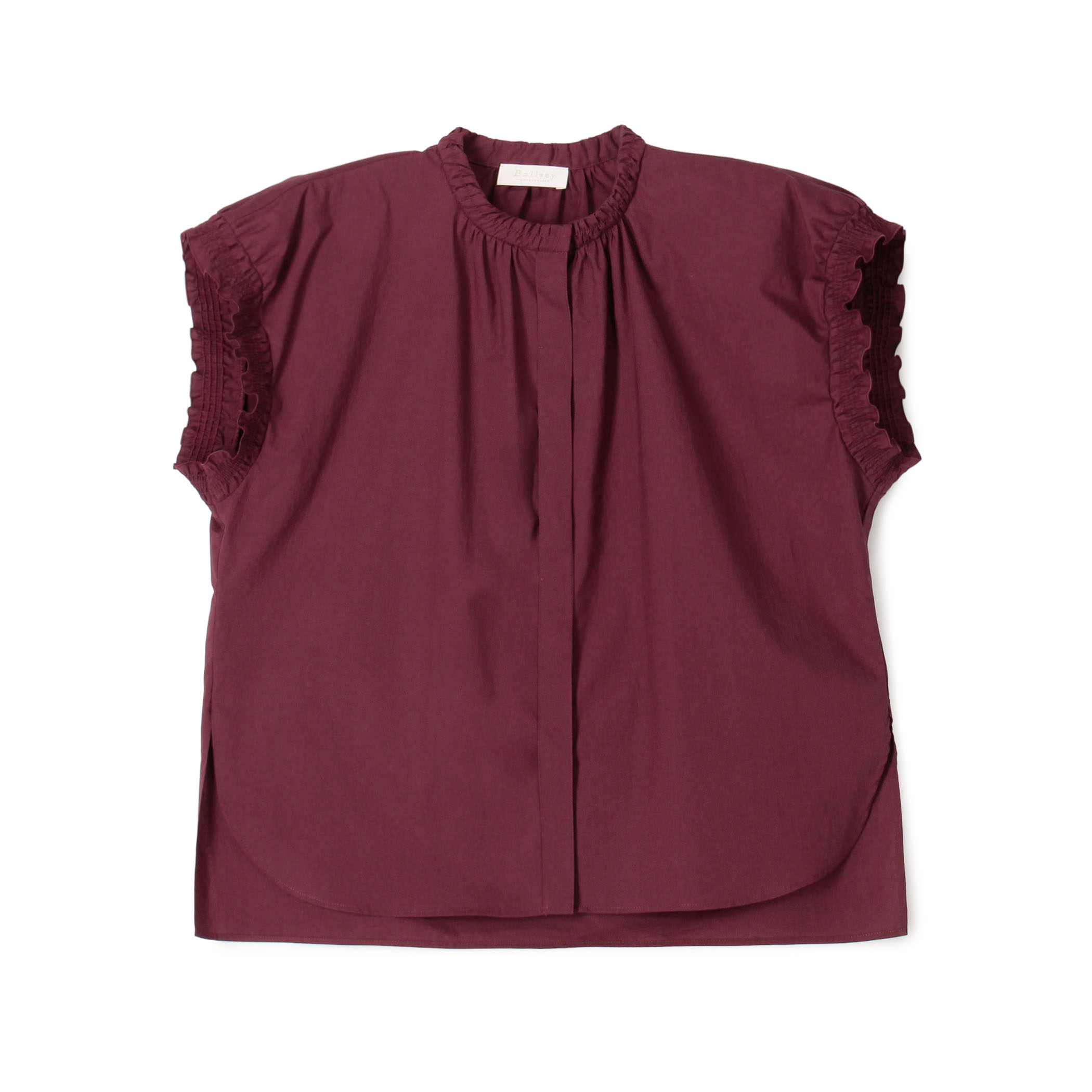 プロセスドコットン シャーリングブラウス