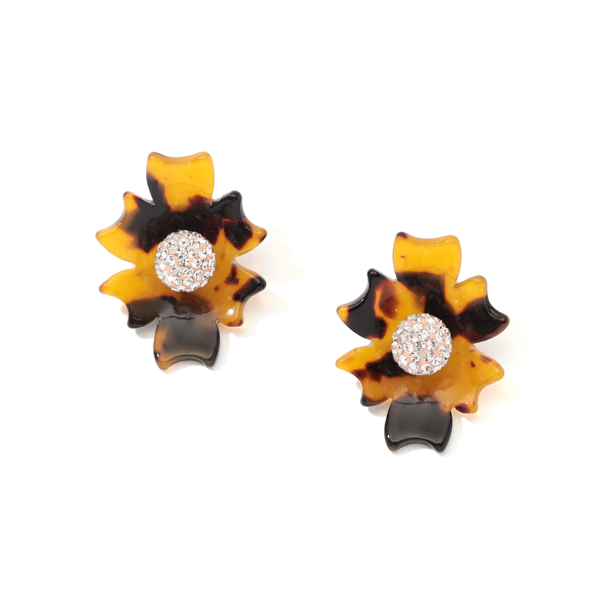 LELE SADOUGHI NAVAJO CRYSTAL BUTTON ピアス