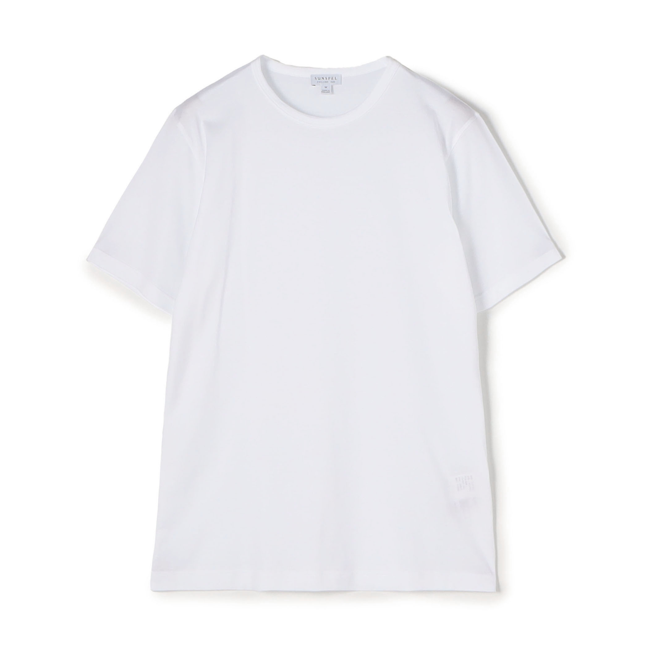 SUNSPEL コットン クルーネックTシャツ
