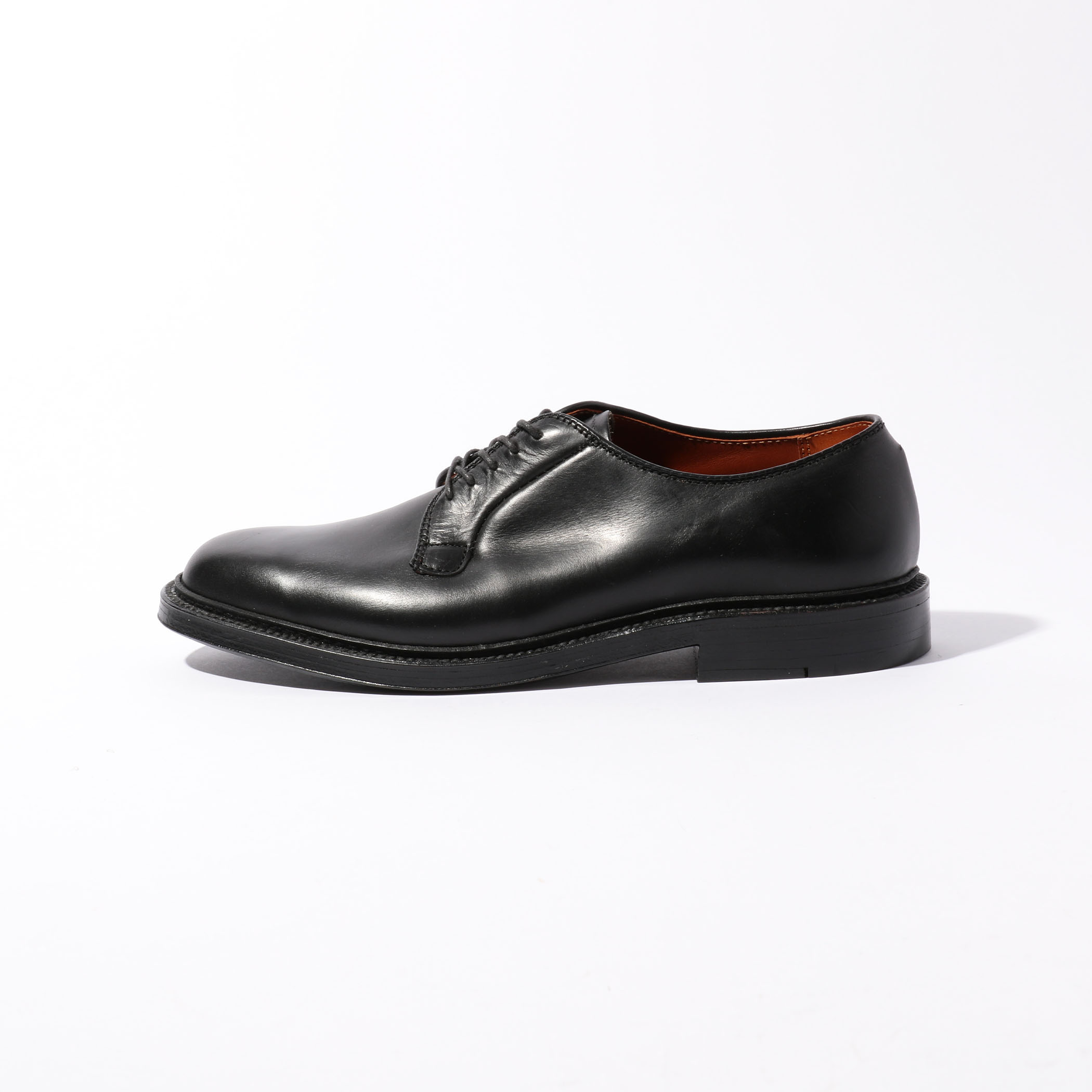 ALDEN クロムエクセル プレーントゥ レザーシューズ
