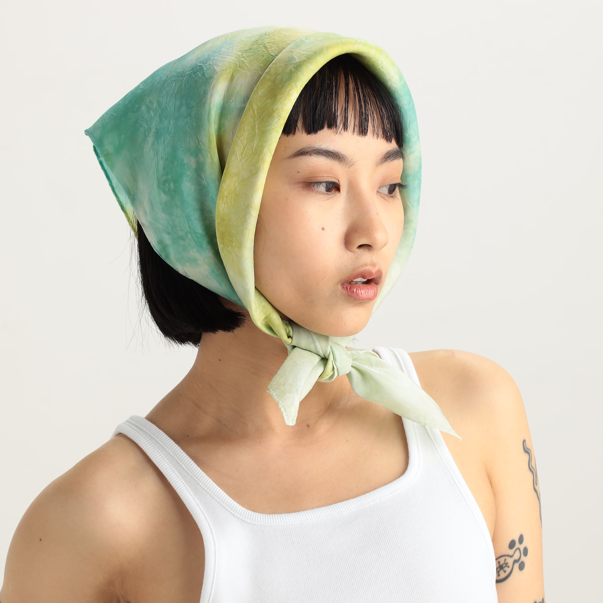 □【別注】KANAKO SAKAI×Edition TIE DYE SCARF