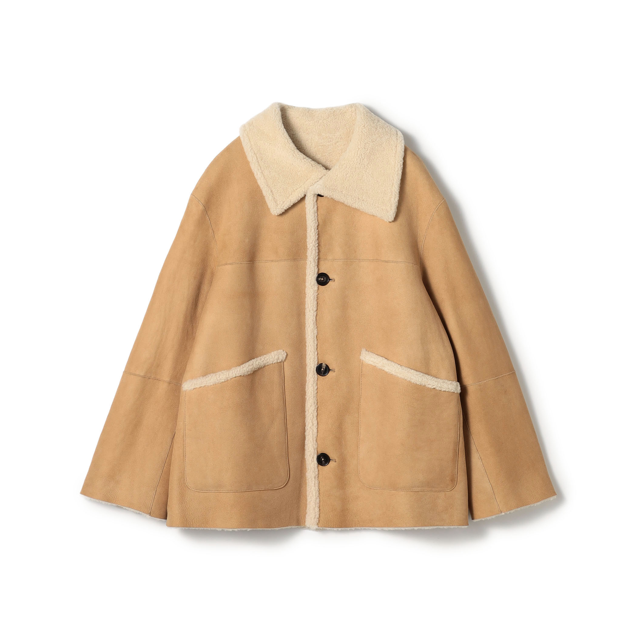 NICOLSON リバーシブルオーバーブルゾン