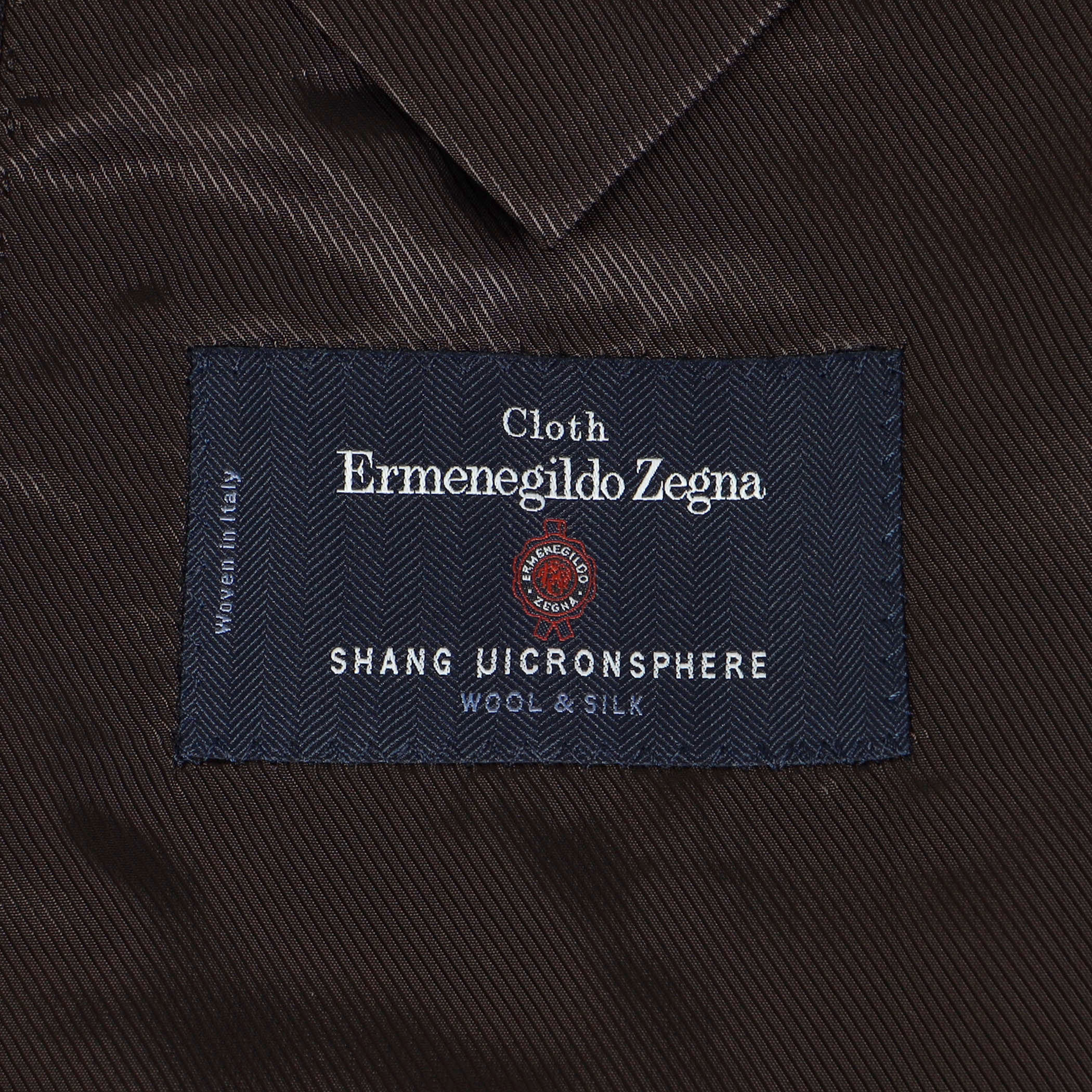 ウールシルク シングルブレステッド3Bスーツ SHANG E.Zegna ...