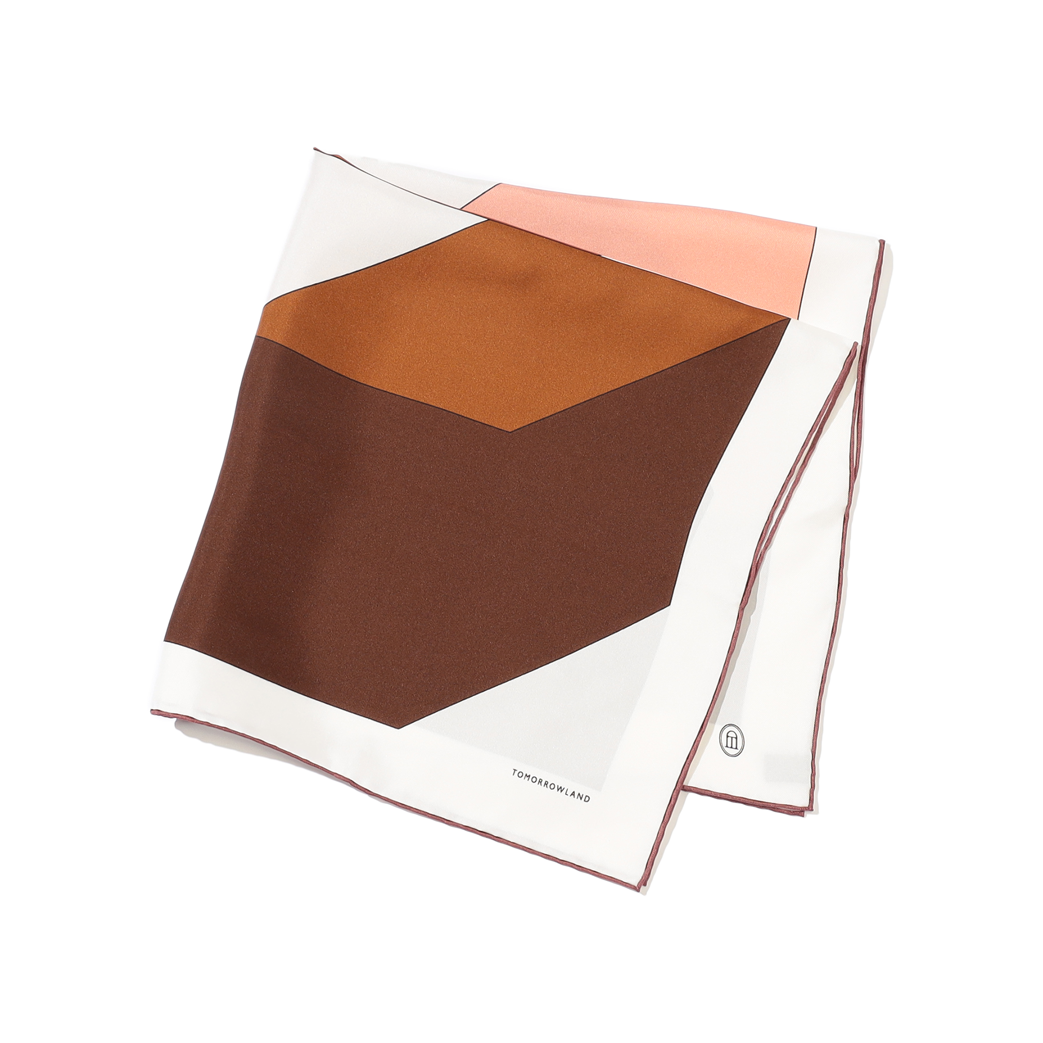 Atelier TOMORROWLAND CUBE シルクスカーフ