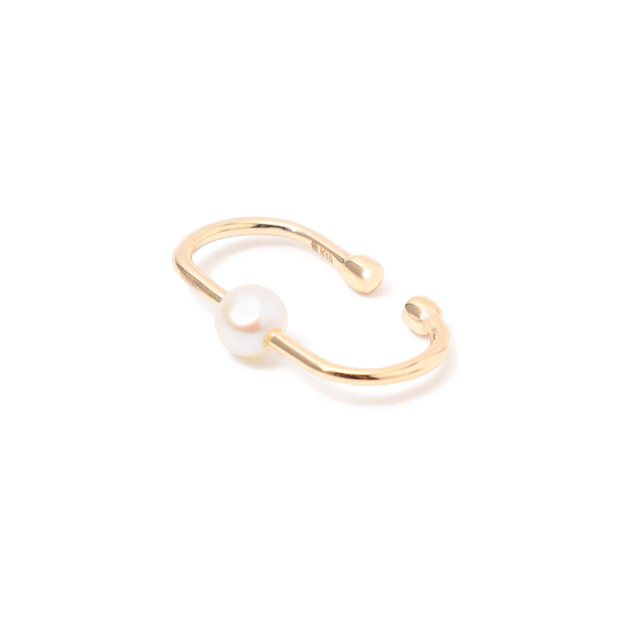 Hirotaka Pearl Oblong イヤーカフ