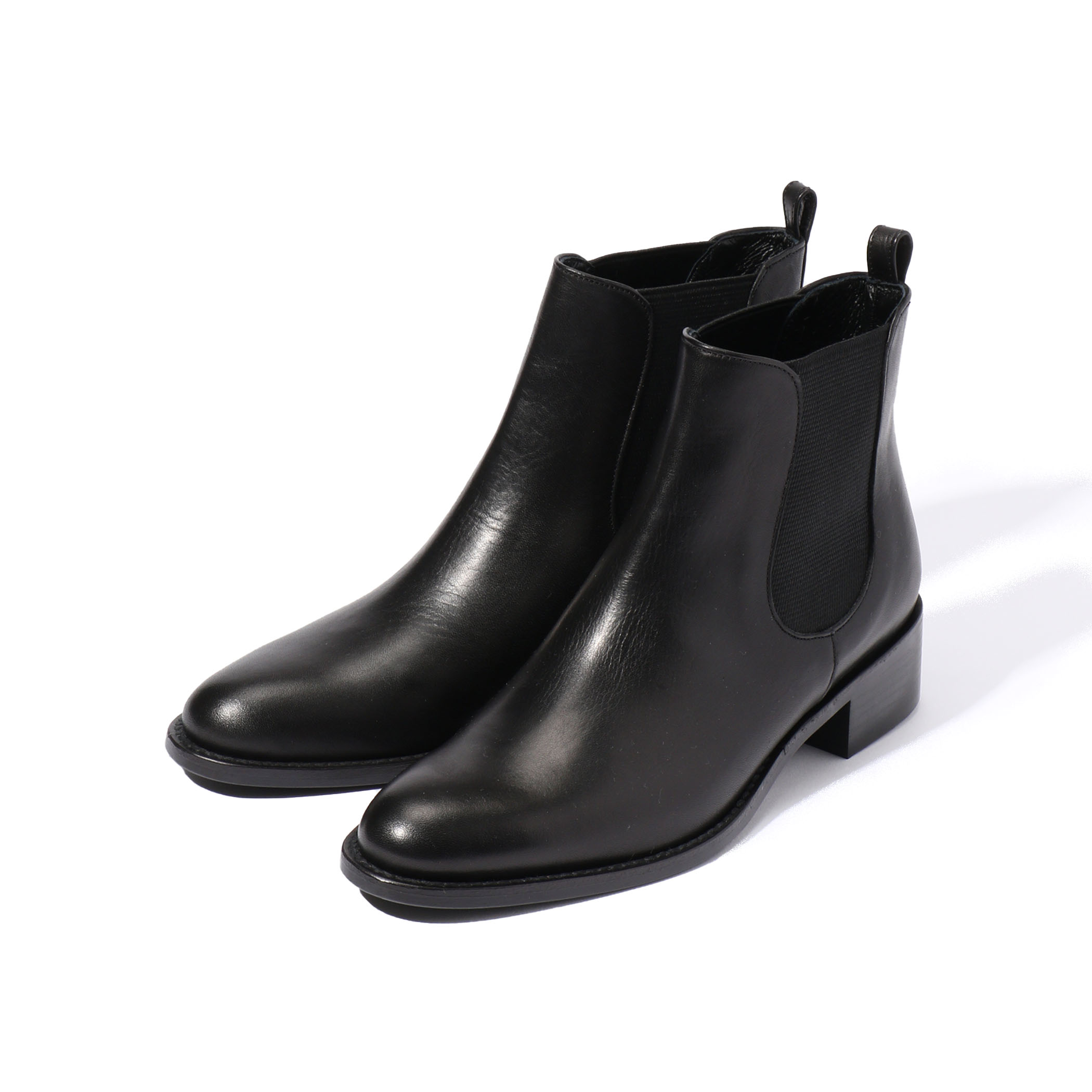 大人気完売品【美品】カルメンズ×トゥモローランド　サイドゴアブーツ　厚底　黒37 セール】 【別注】CARMENS×TOMORROWLAND サイドゴアラバーブーツ