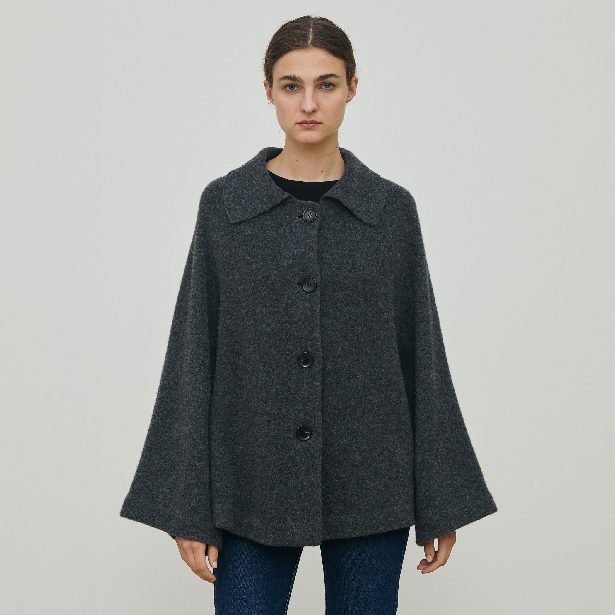 ドゥドゥ様　３枚 ライトウールニット ステンカラーコート｜トゥモローランド 公式通販