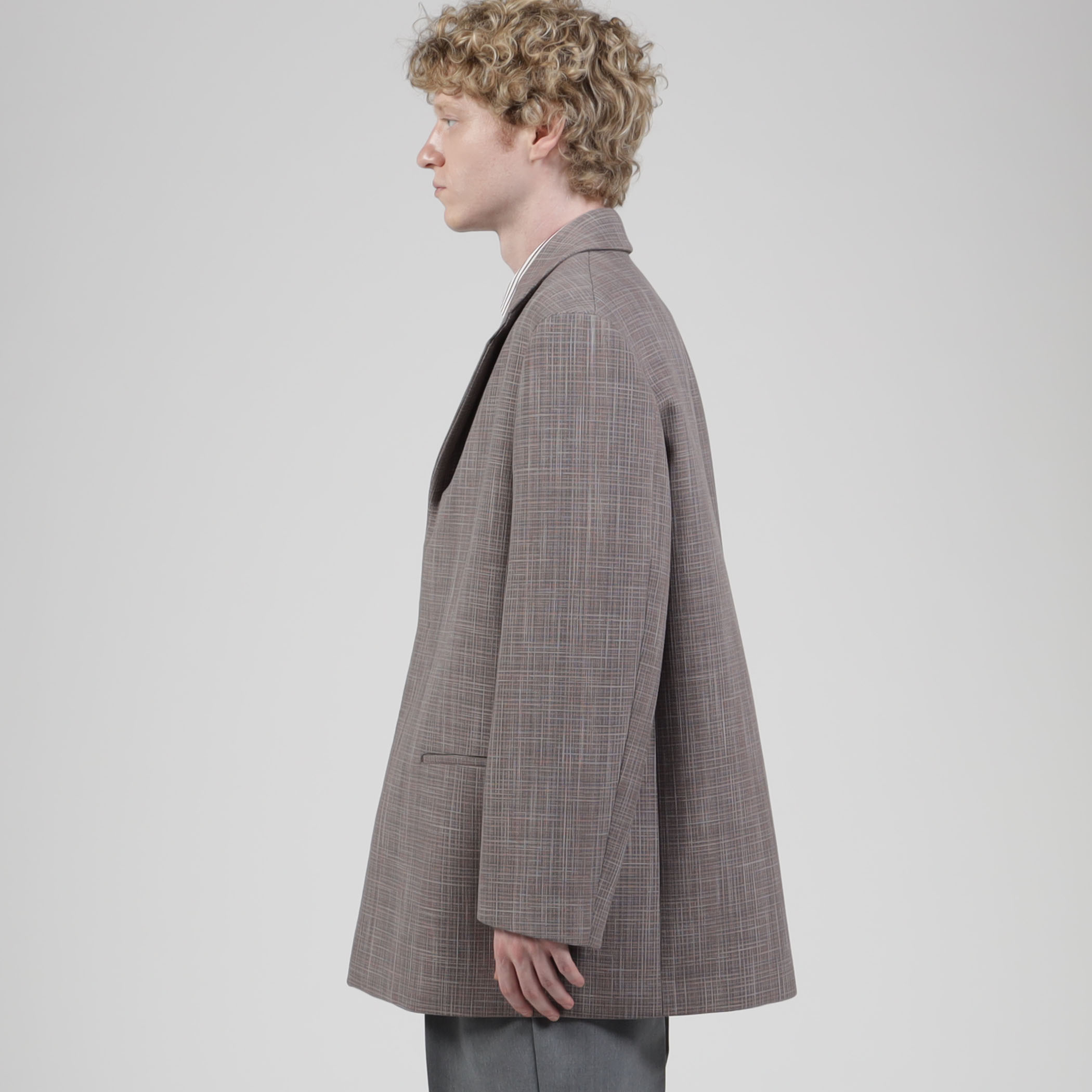 JIL SANDER テーラーメイド グレー ジャケット JIL SANDER（ジルサンダー）テーラードジャケット グレー サイズ