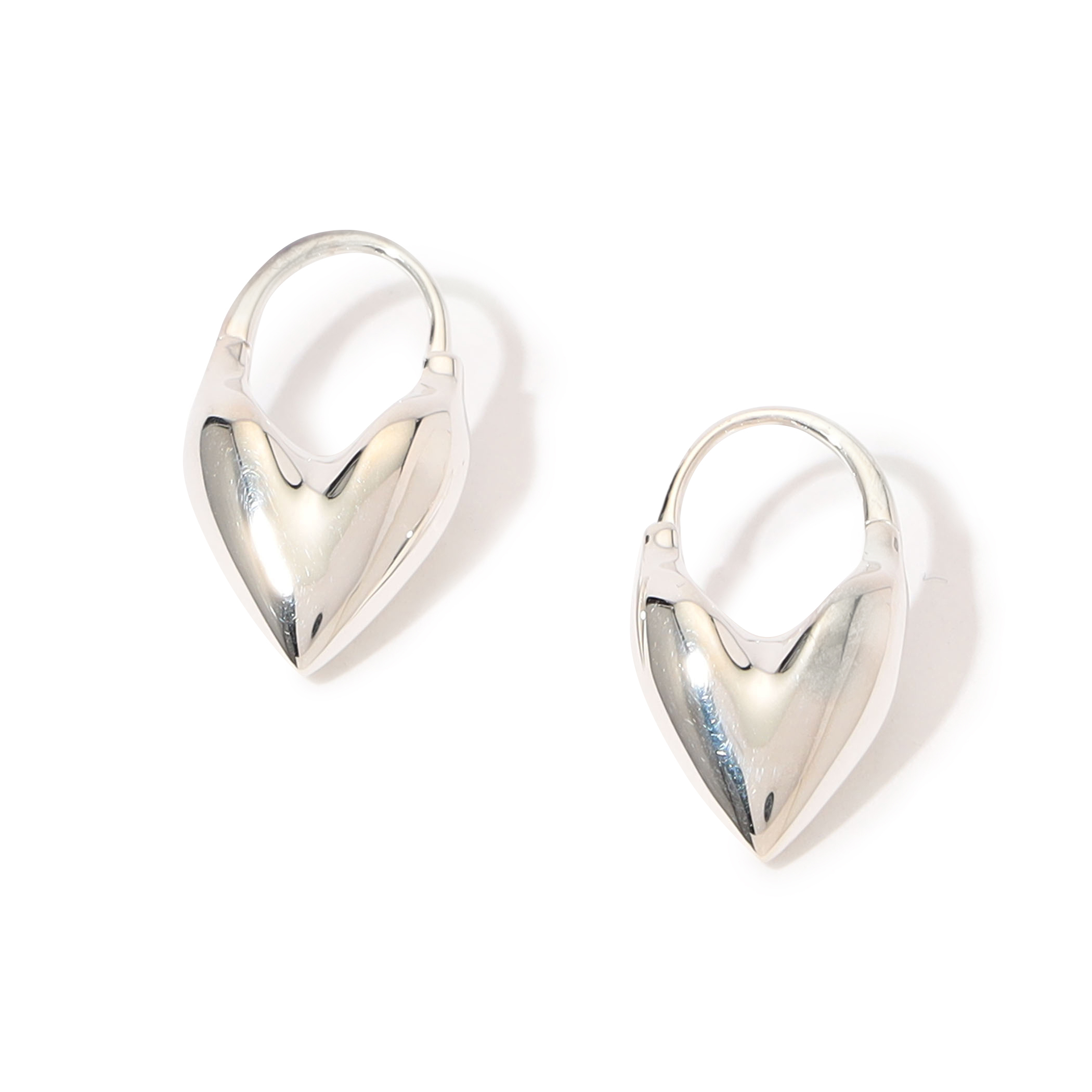 Otiumberg. Roscida Heart フープピアス