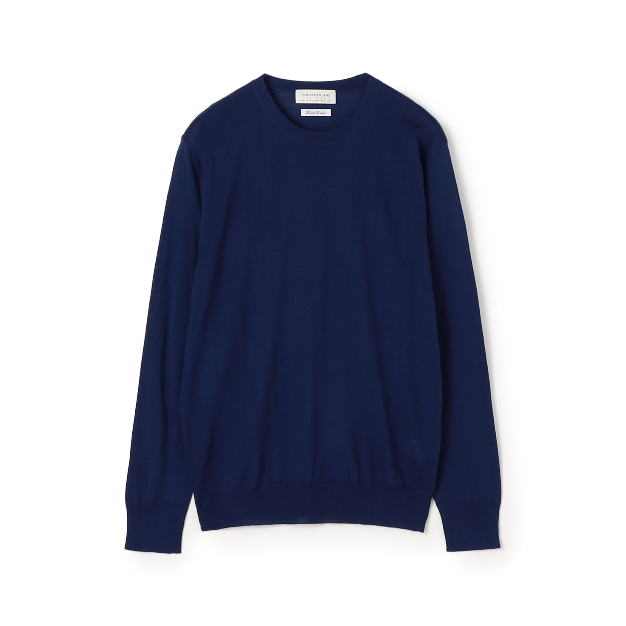TOMORROWLAND tricot スーパーファインメリノウール クルーネックニット S-WOOL